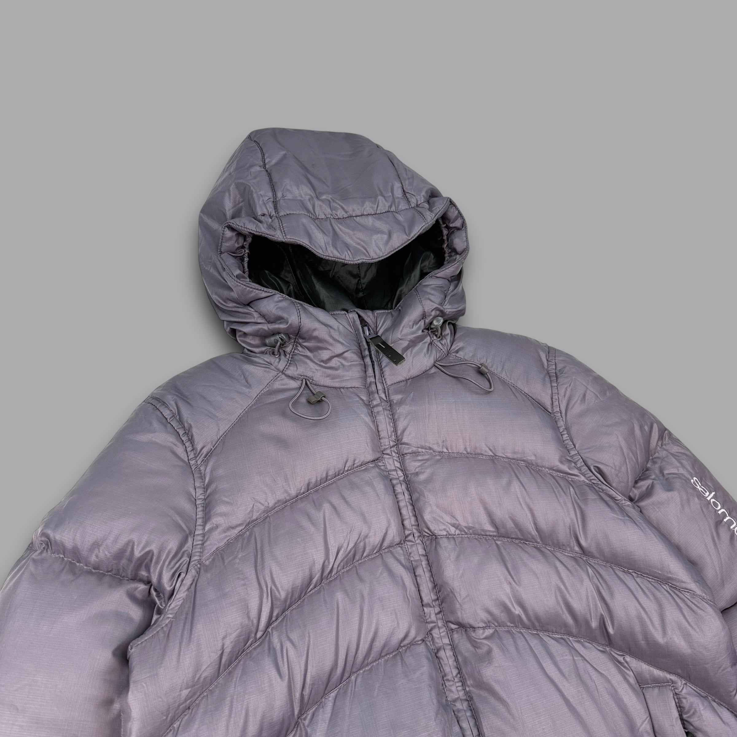 Salomon 2000's technical cropped downfilled puffer jacket (S)