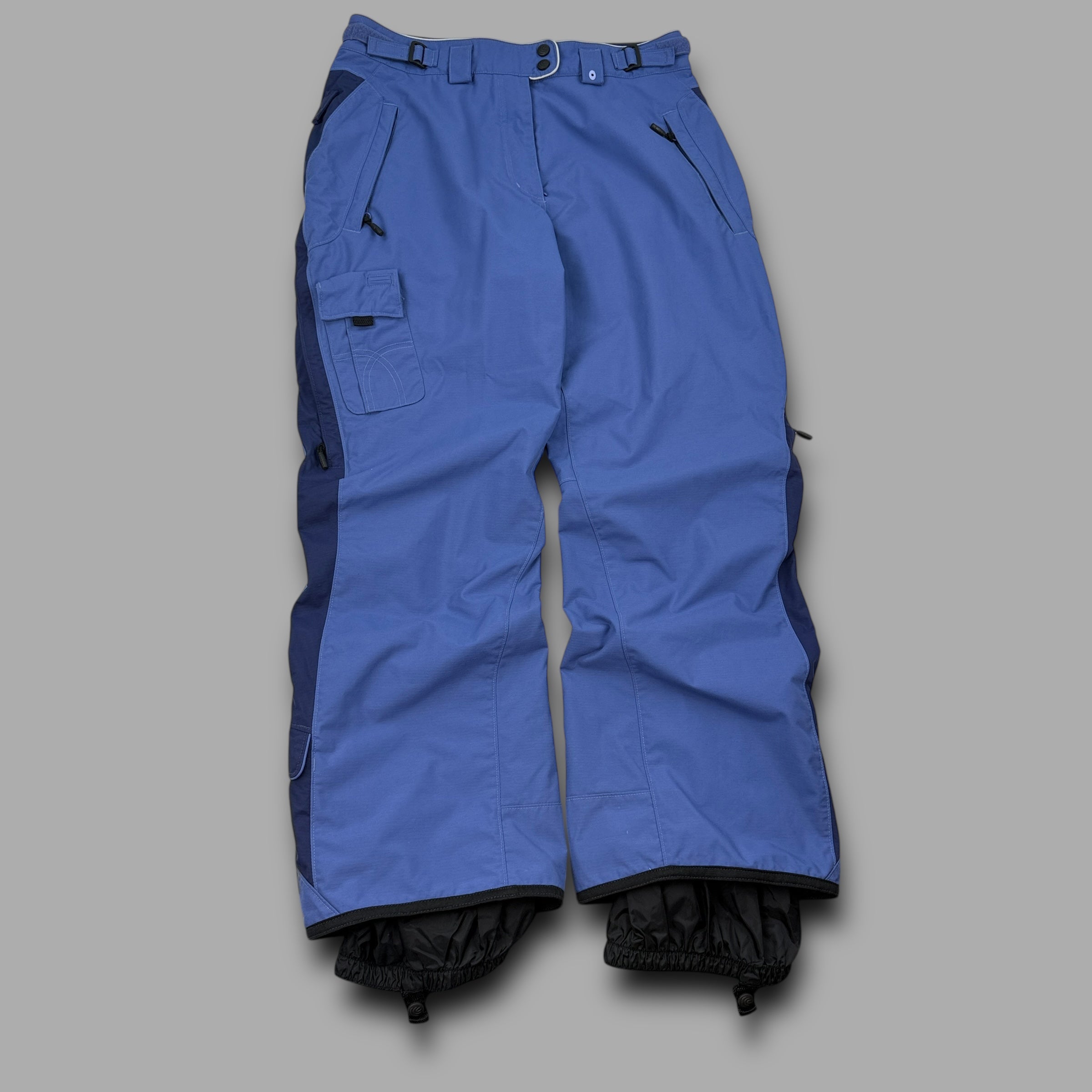 Columbia convert 2000's technical softshell ski sallopettes (L) wms