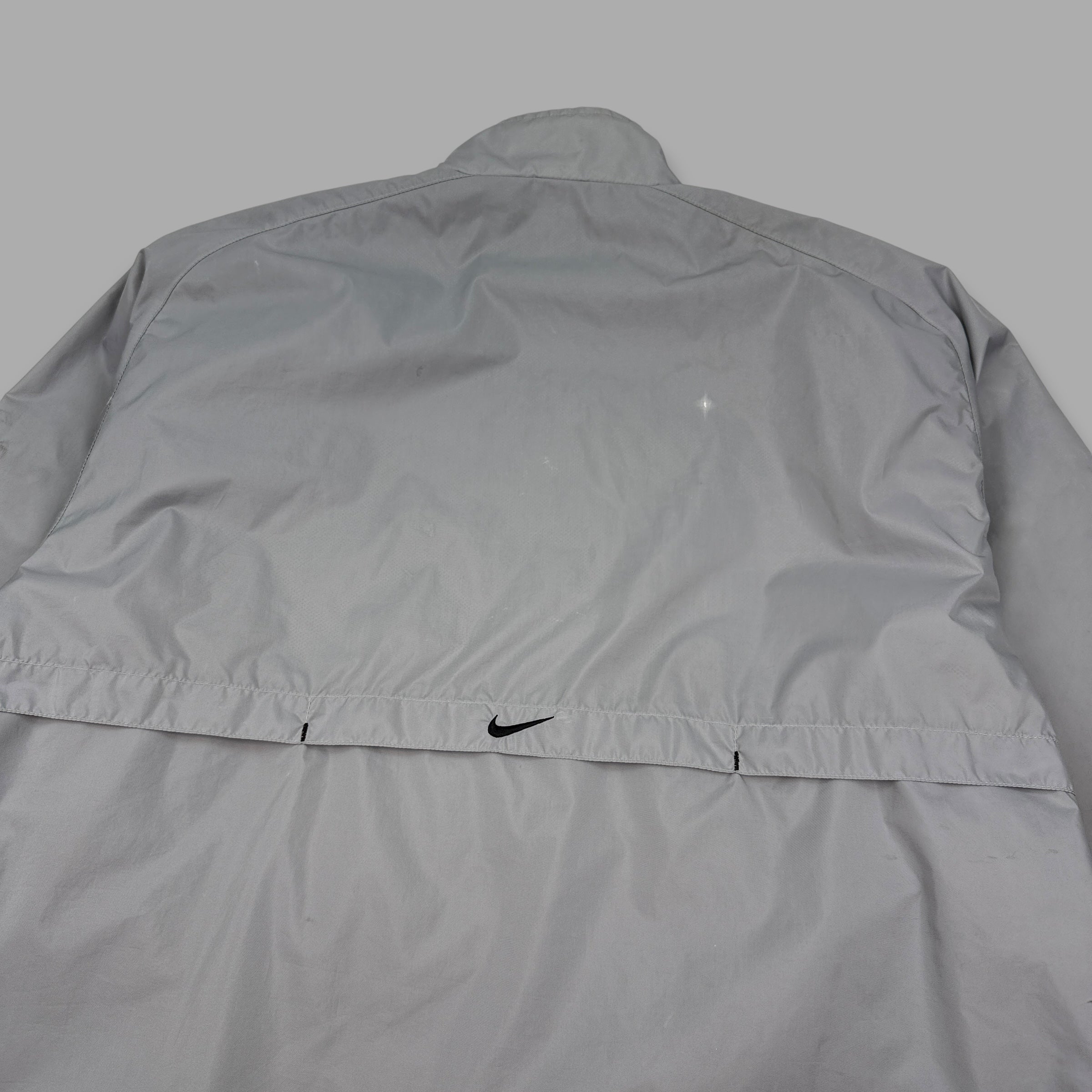 Nike 2000's technical panelled multi-pocket track jacket (M)
