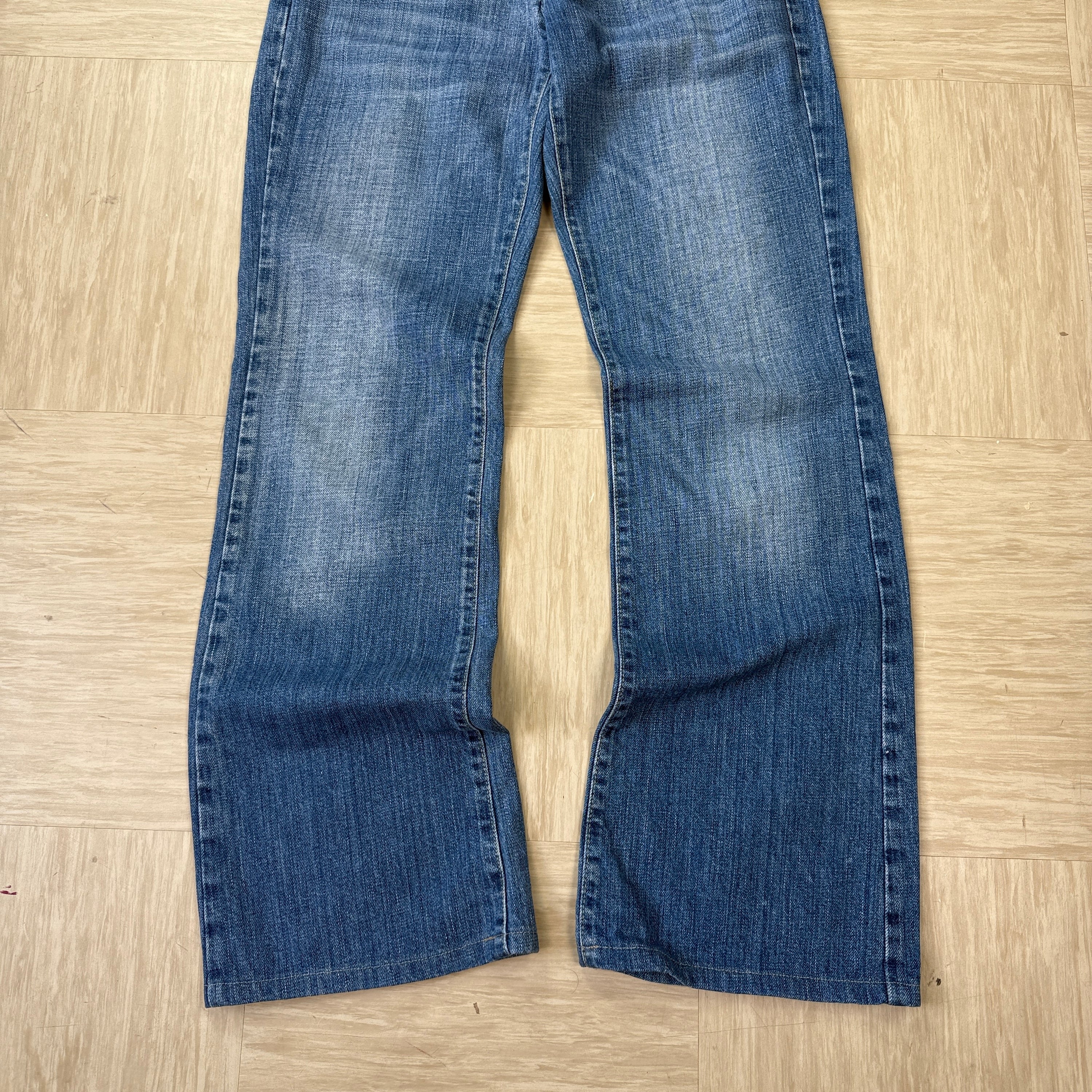 Armani 2000's relaxed bootcut denim jeans (S)