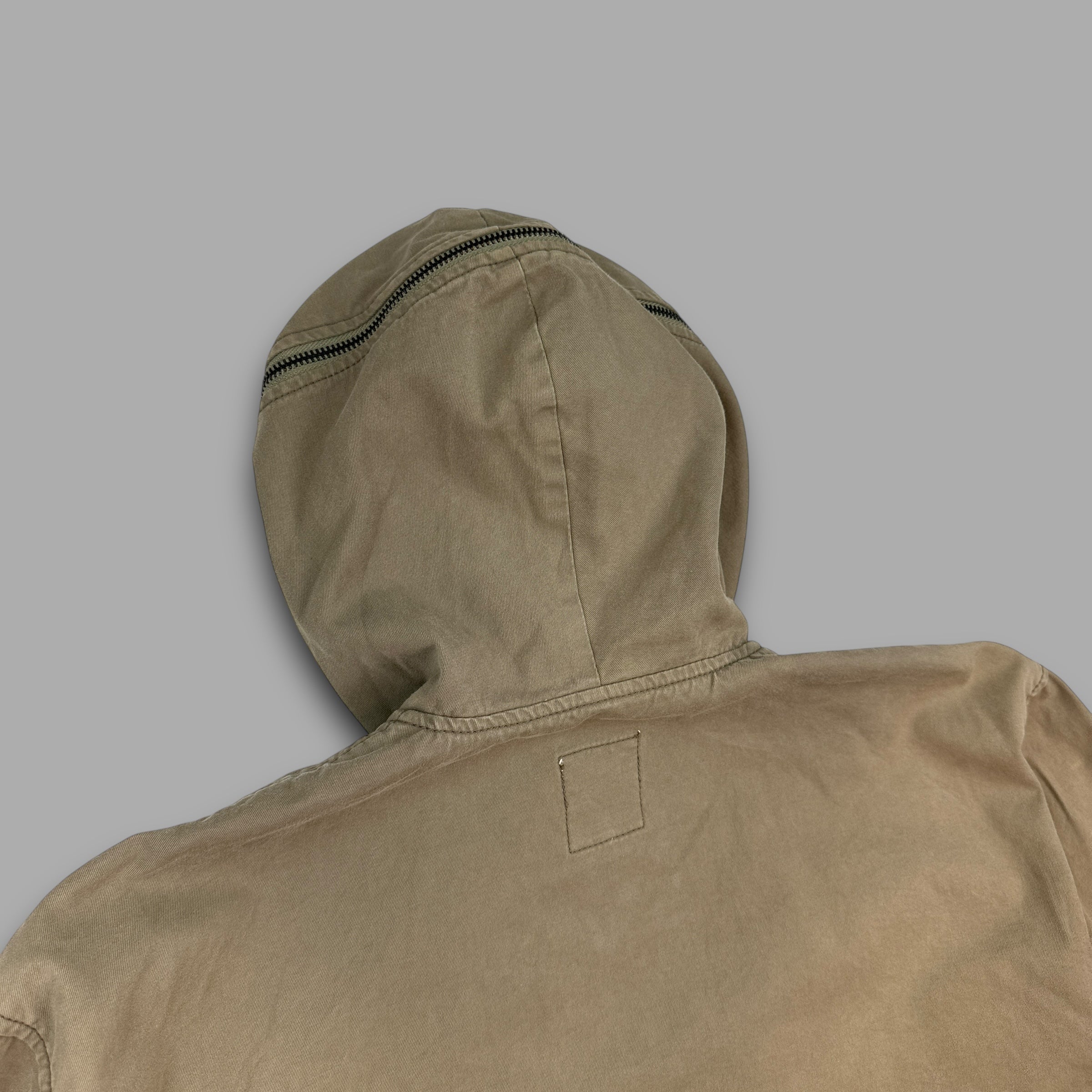 One true Saxon 2000's technical asymmetrical zip multi-pocket jacket (XL)