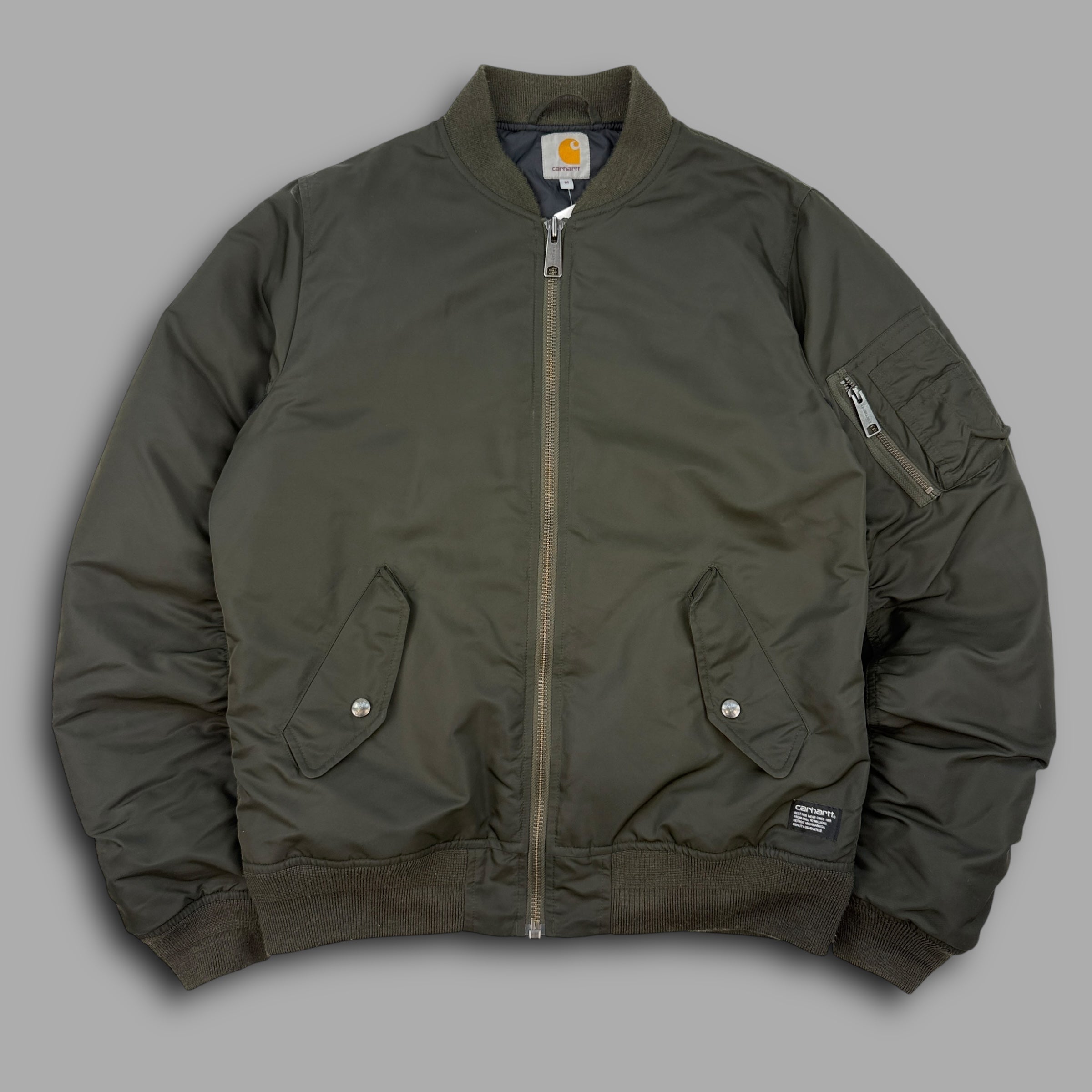Carhartt 2000's nylon ashton bomber jacket (M)