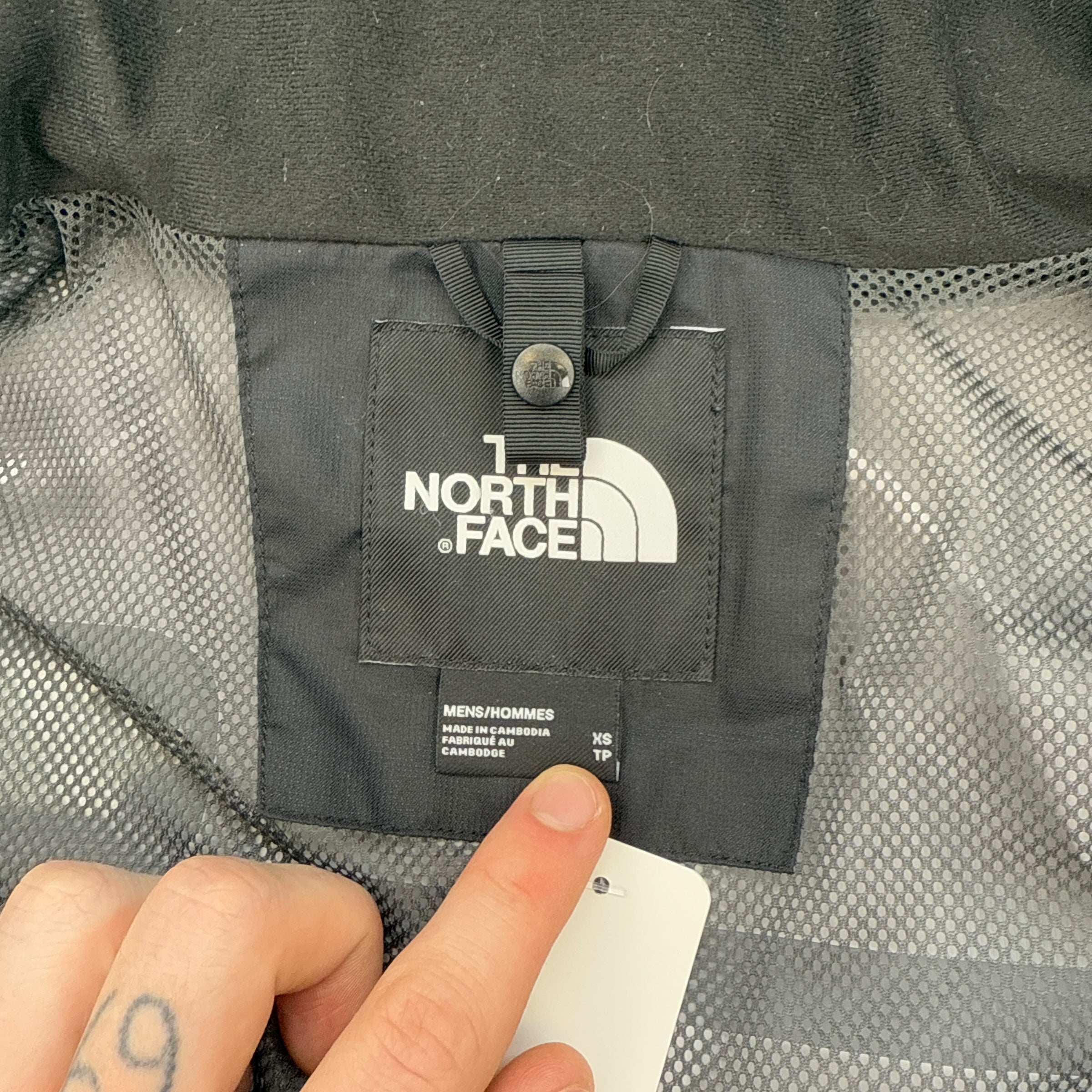 The north face 2020 technical hyvent shell jacket (XS)