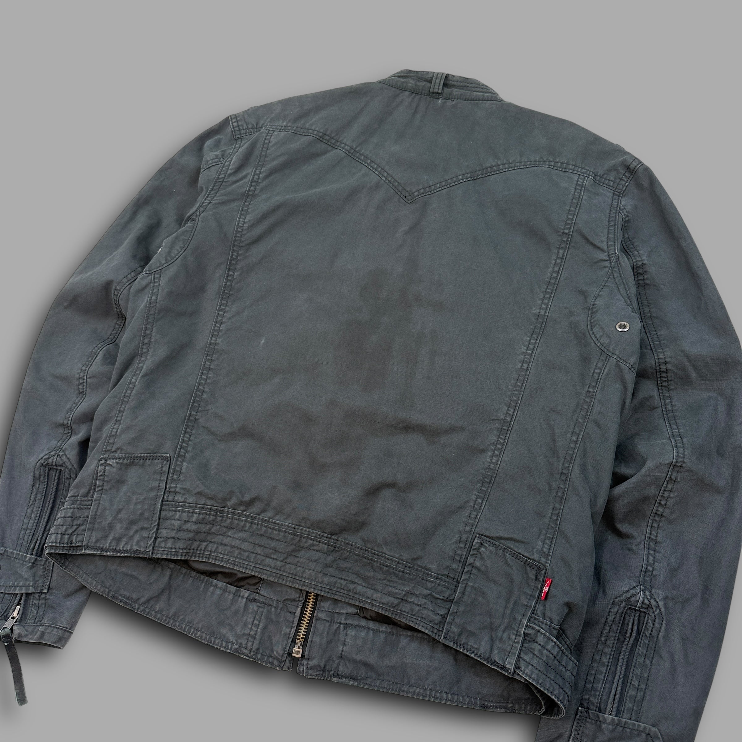 Levi's 2000's technical biker style jacket (L)