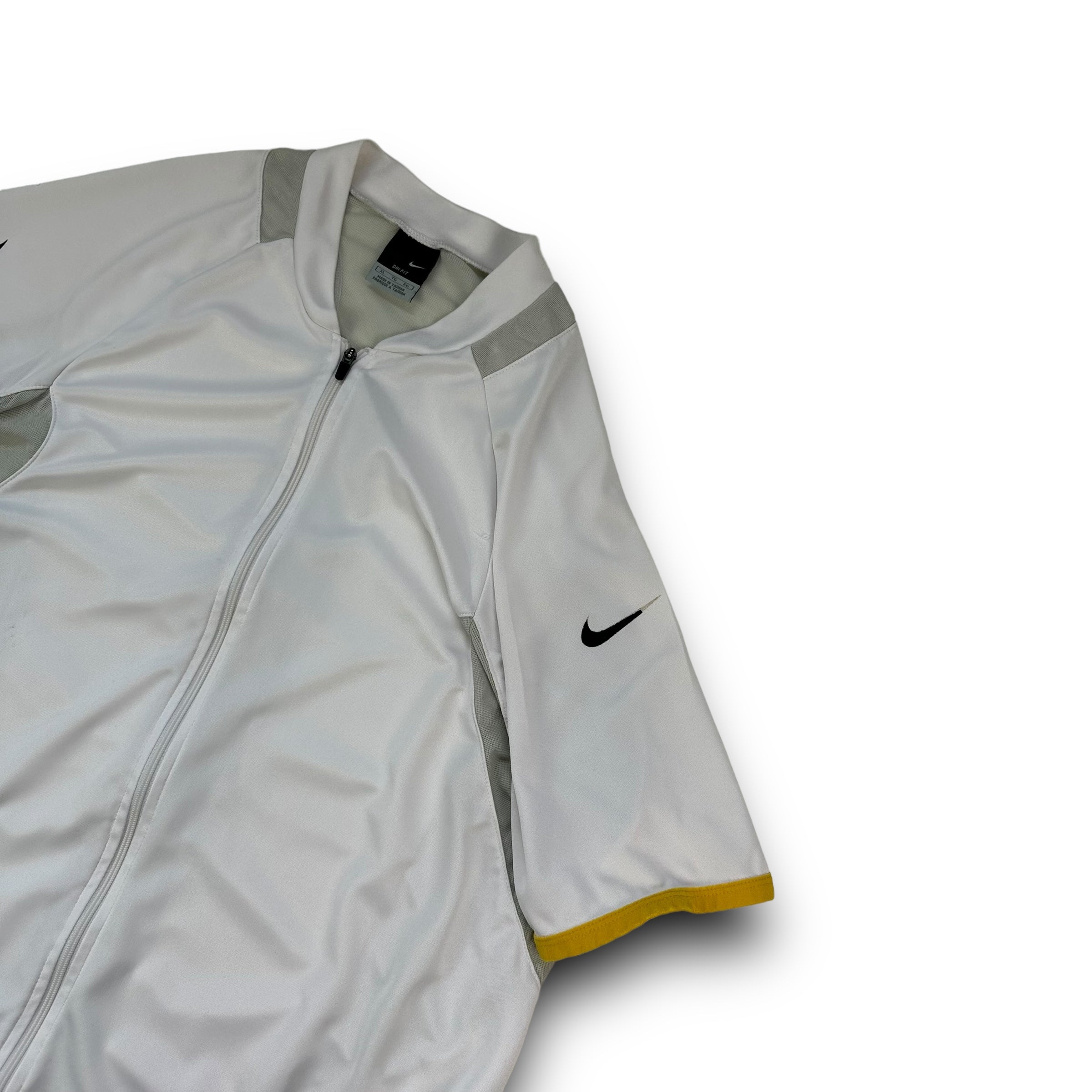 Nike 2000's technical livestrong dri-fit full zip shirt (XL)