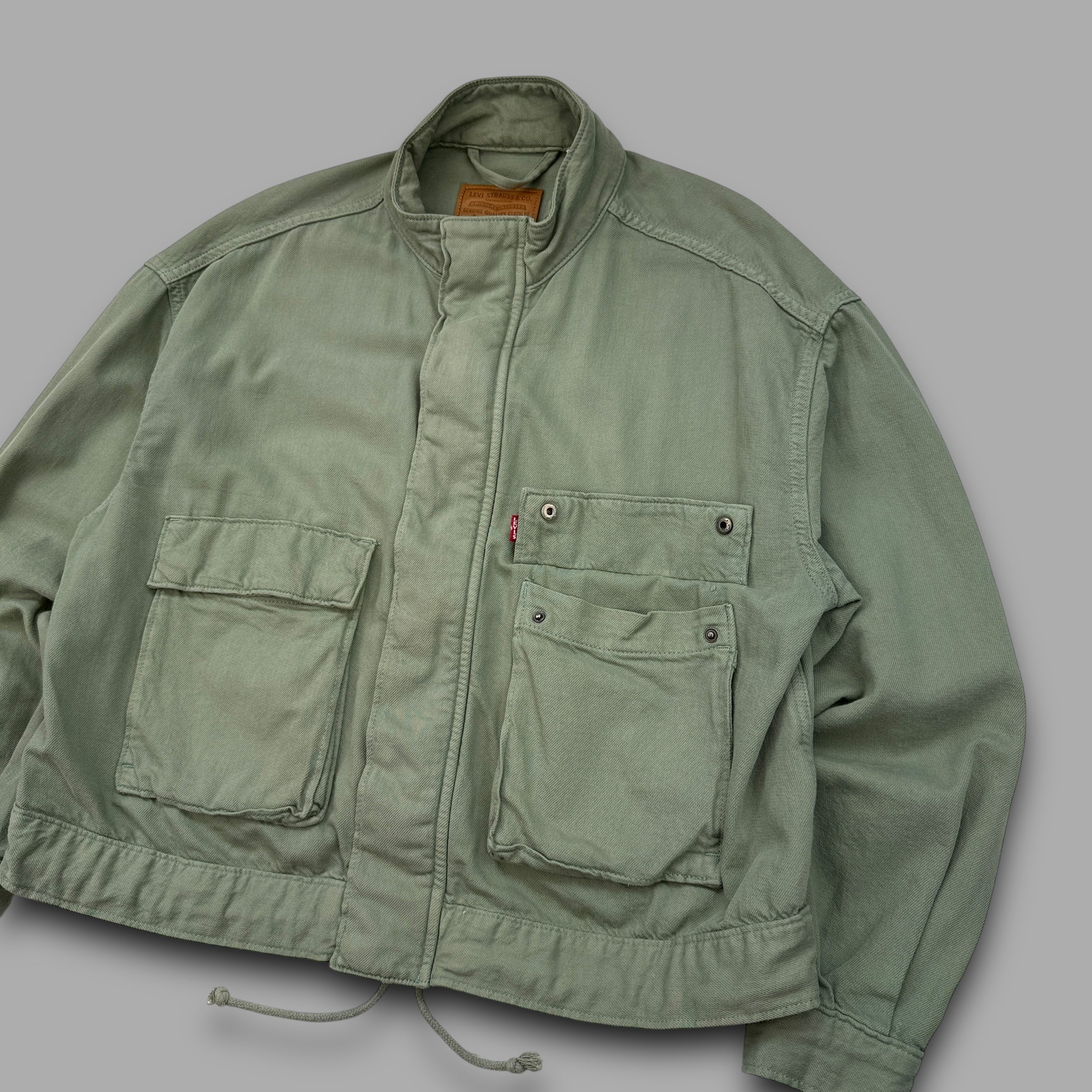 Levi's 2000's technical cropped utility jacket (S)