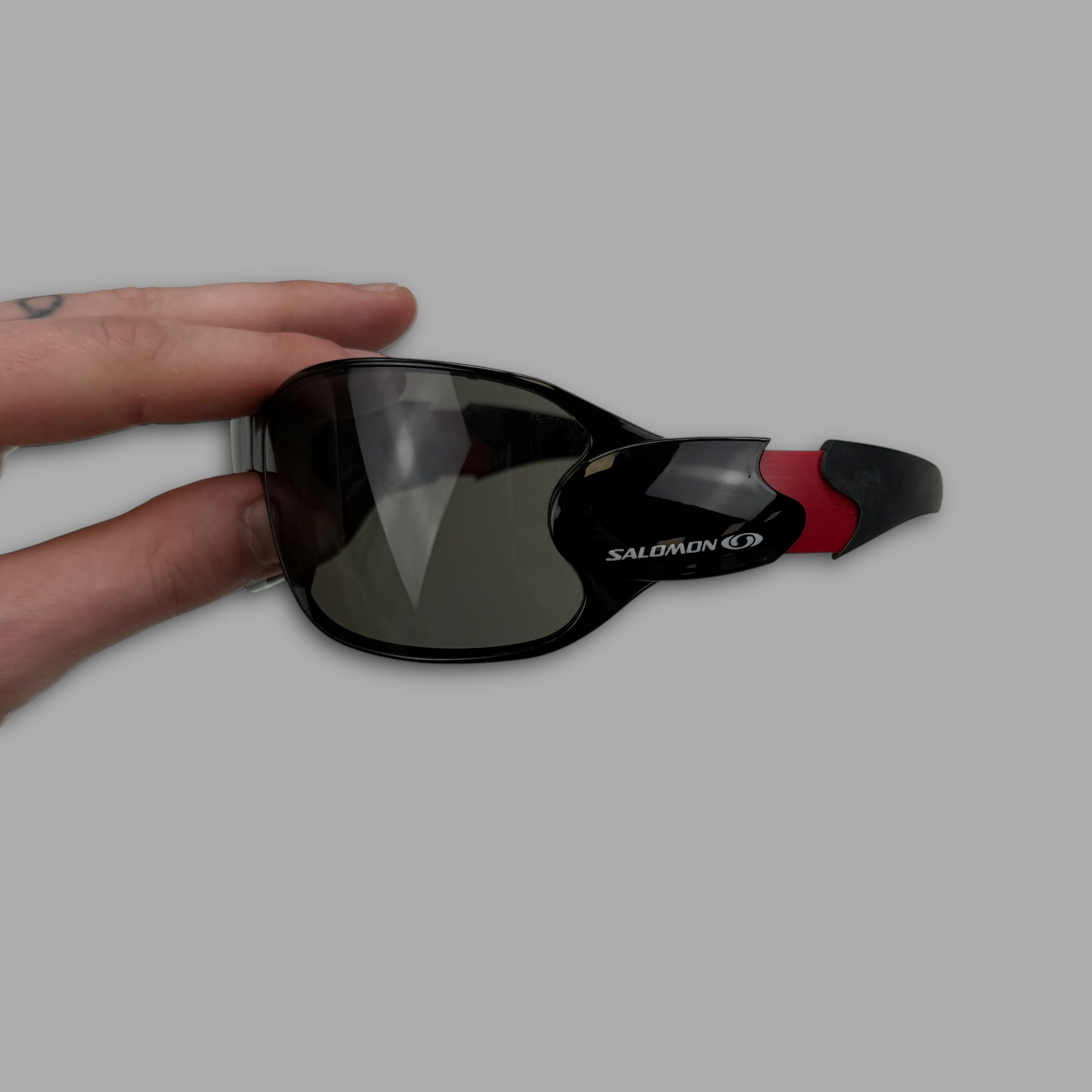Salomon 1990's convertible bubble wrap around sunglasses (OS)