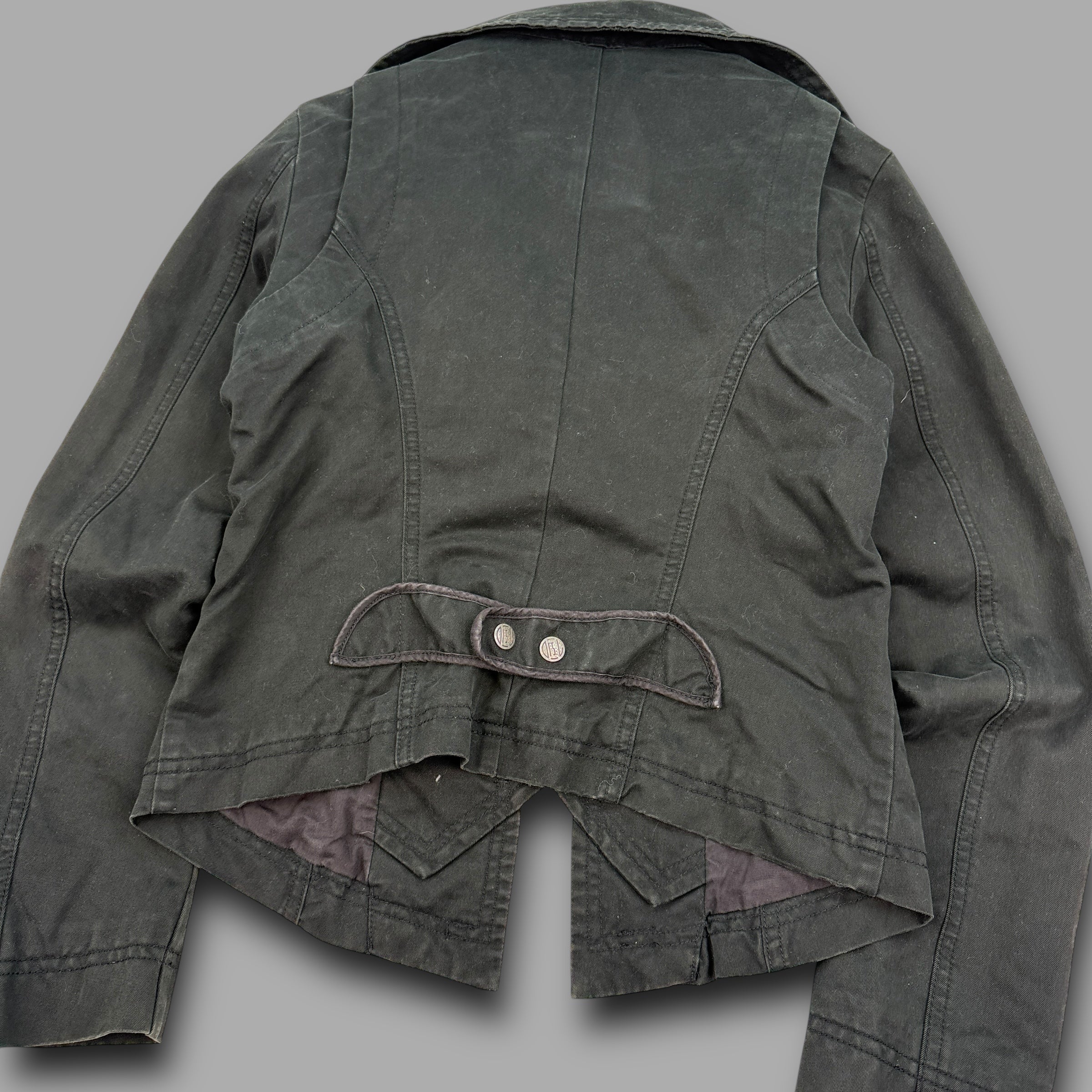 Diesel 2000's technical button closure blazer jacket (L) wms