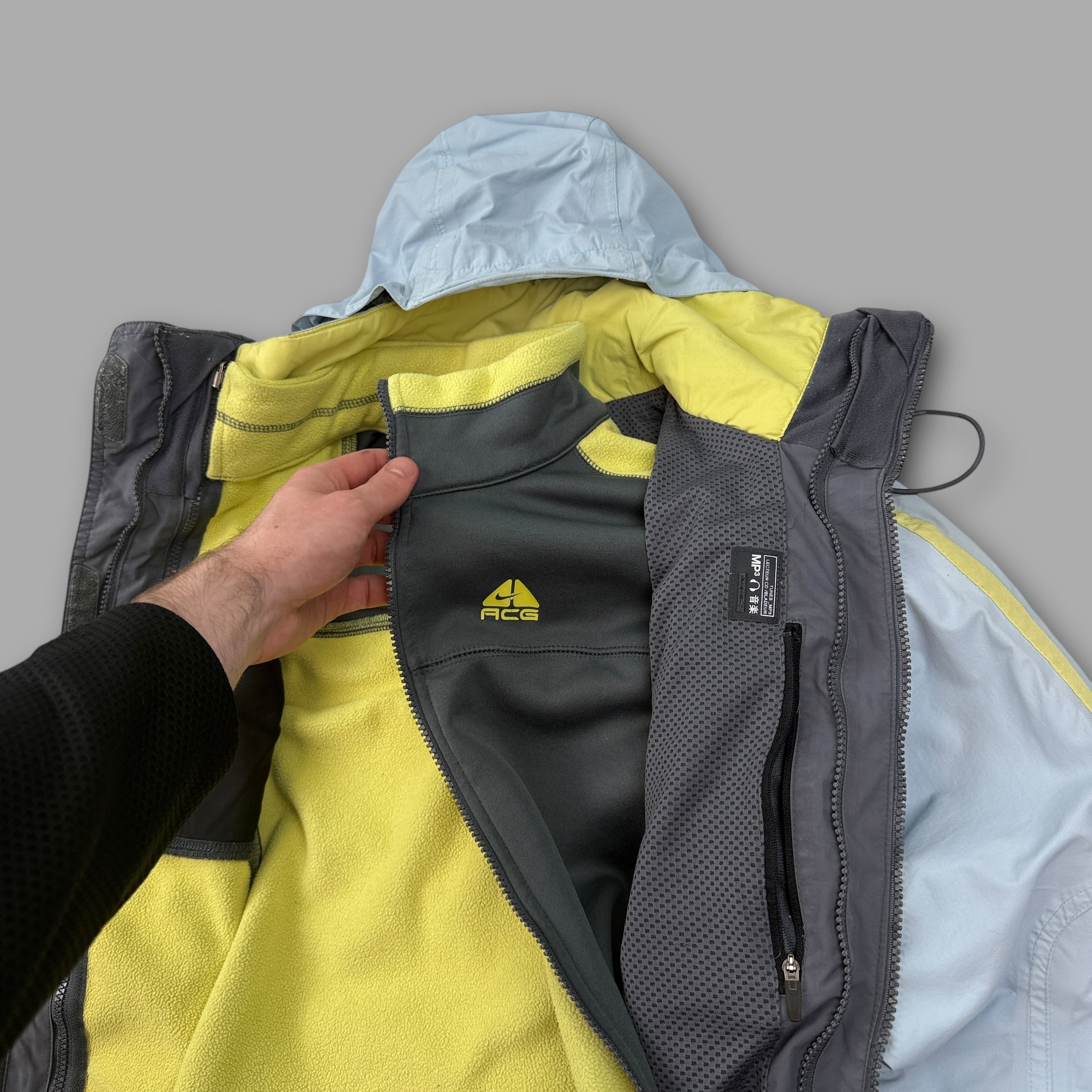 Nike ACG 2000's technical panelled ski jacket (S) wms