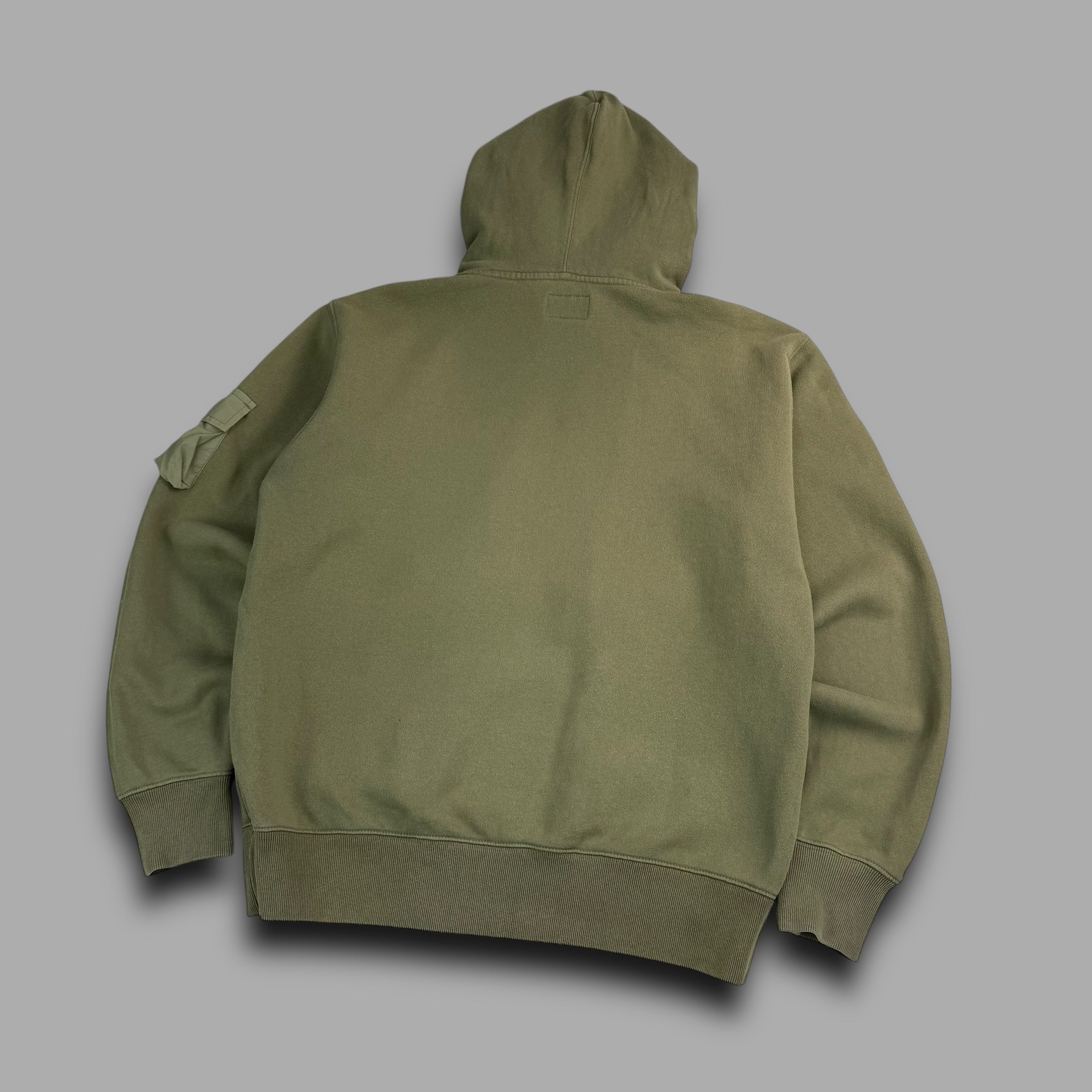 Stussy SS21 technical pullover cargo pocket hoodie (S)