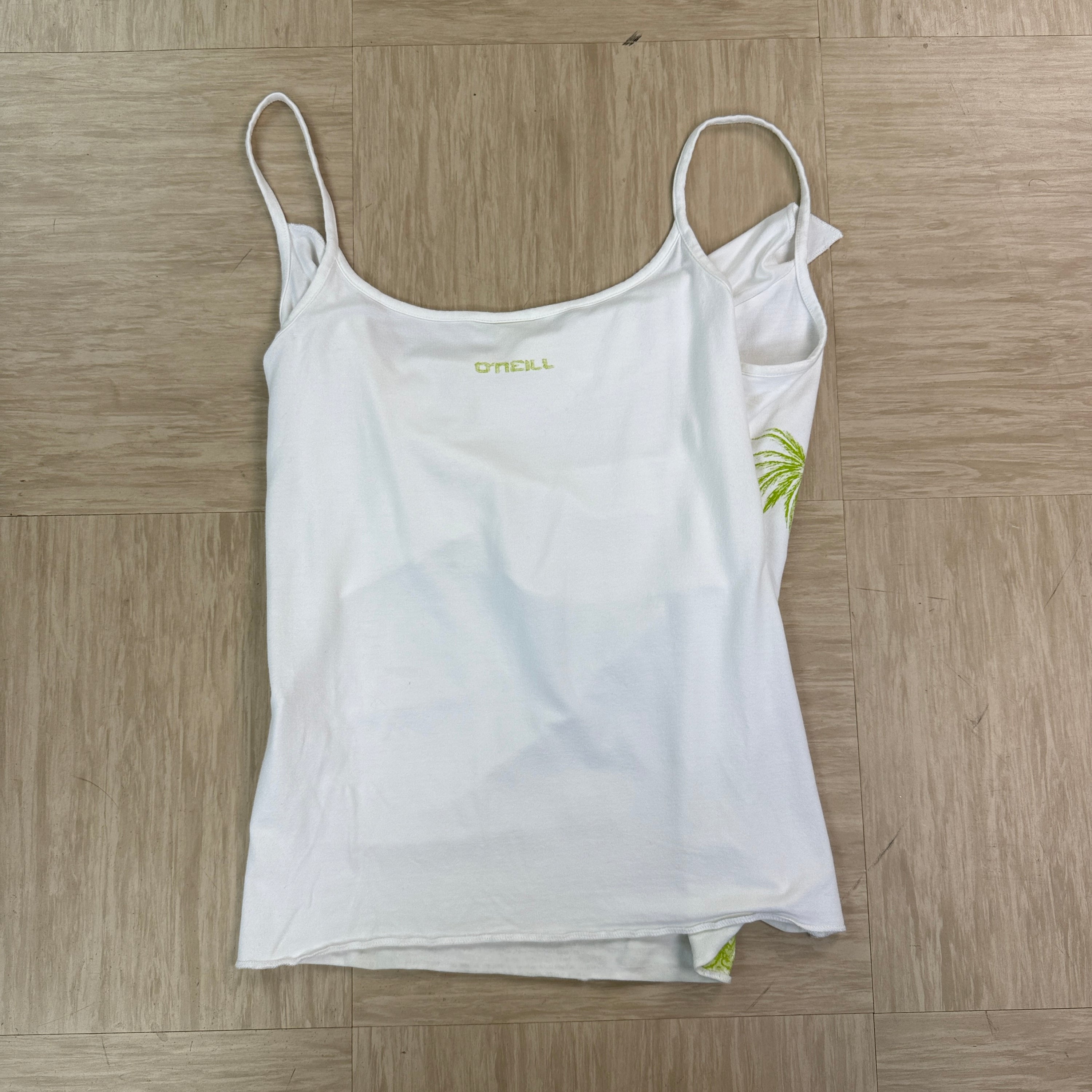O'Neill 2000's graphic asymmetric vest top (L) wms