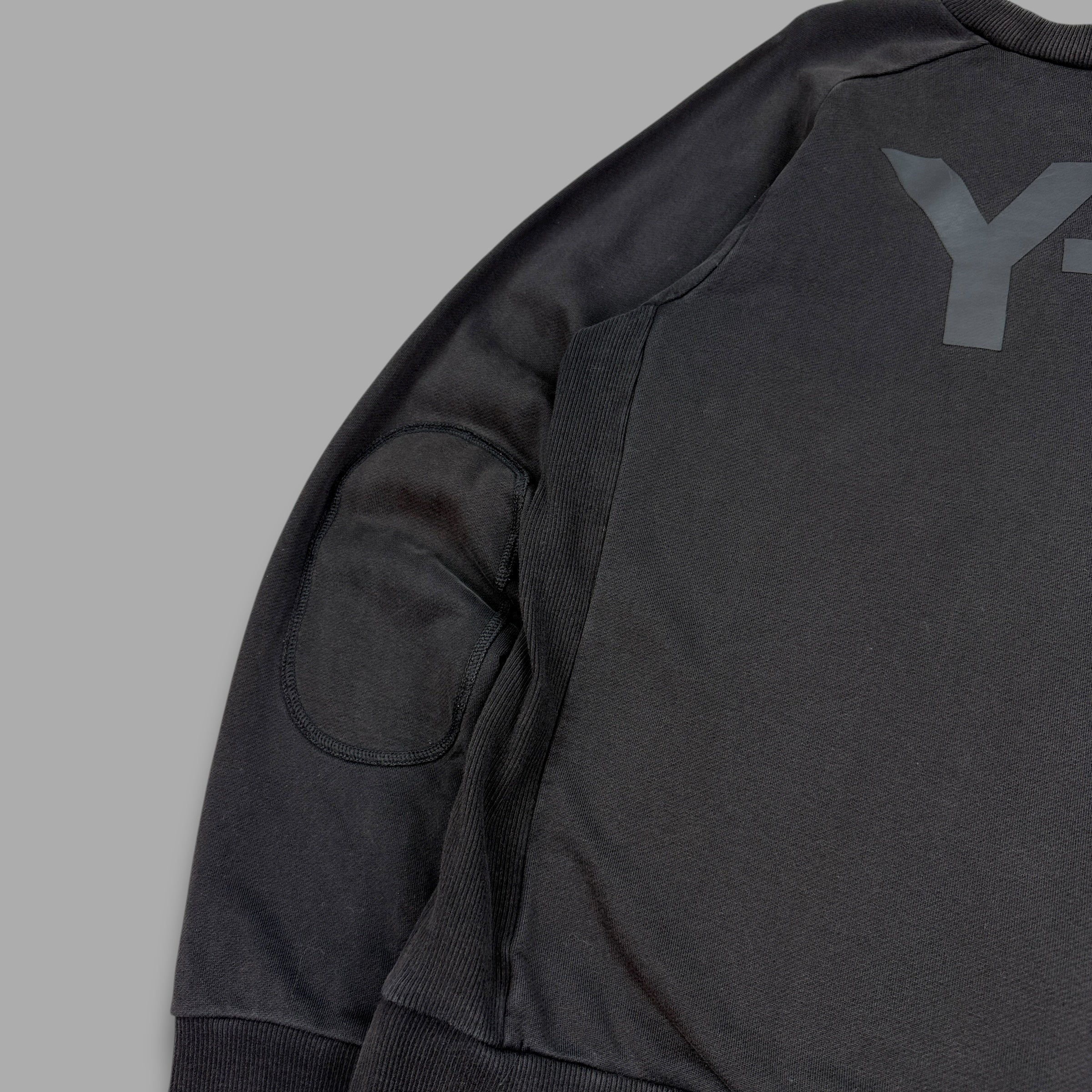 Yohji Yamamoto 2016 panelled pullover graphic Y3 sweatshirt (M)