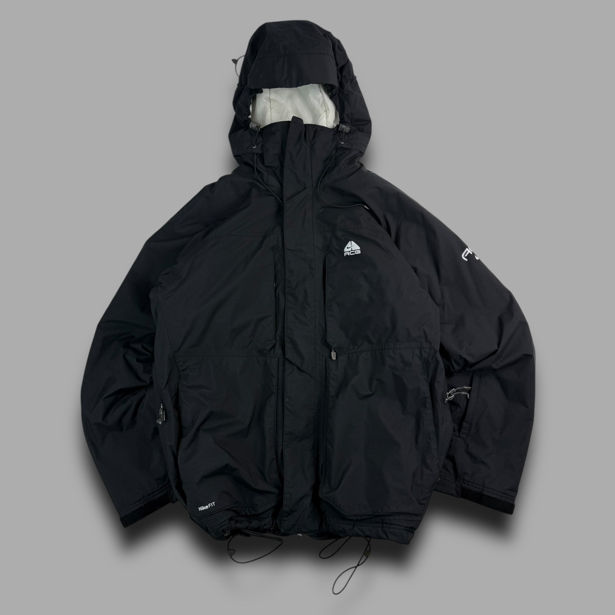 Nike ACG 2000's technical multi-pocket shell jacket (L)