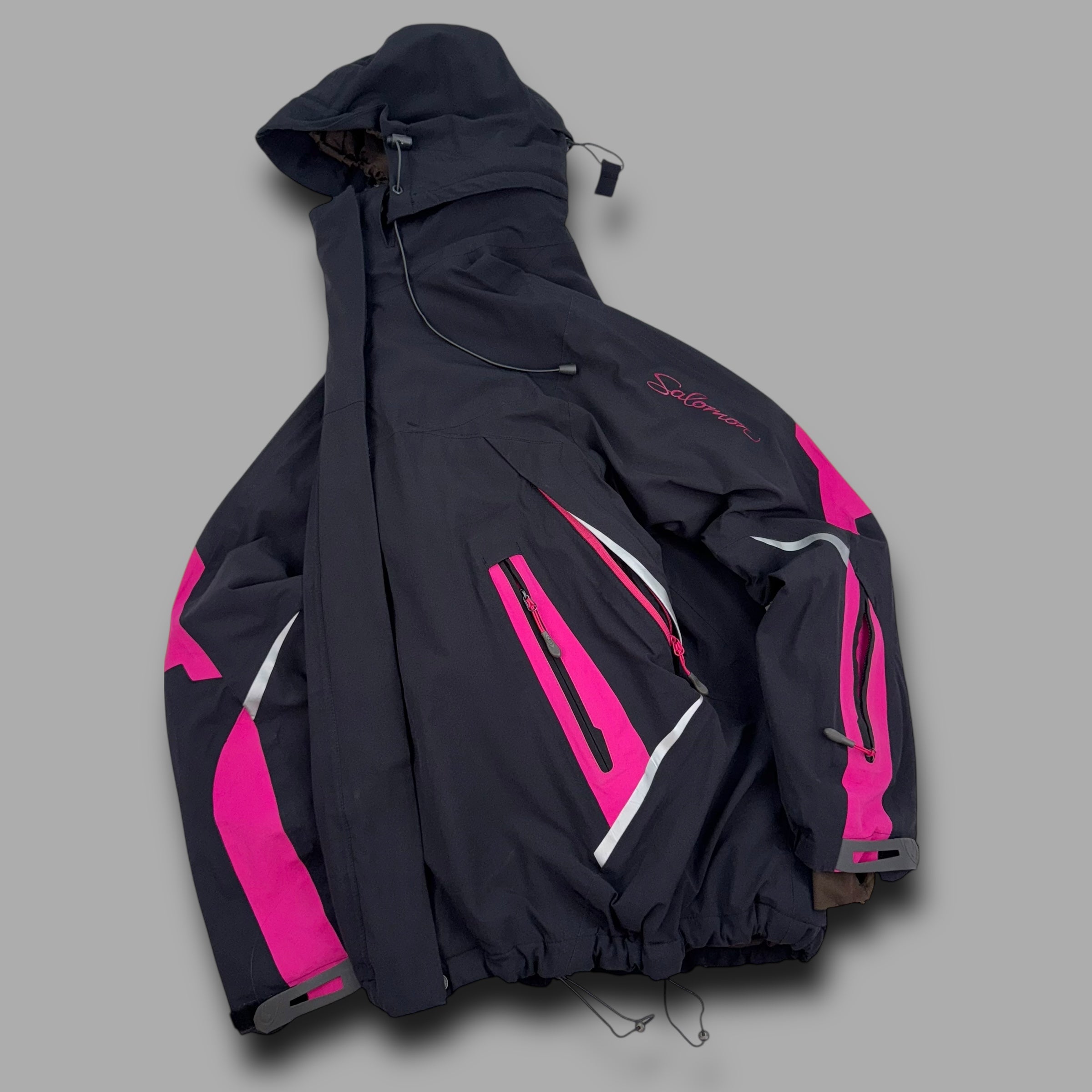 Salomon 2008 technical vented clima pro softshell ski jacket (M) wms