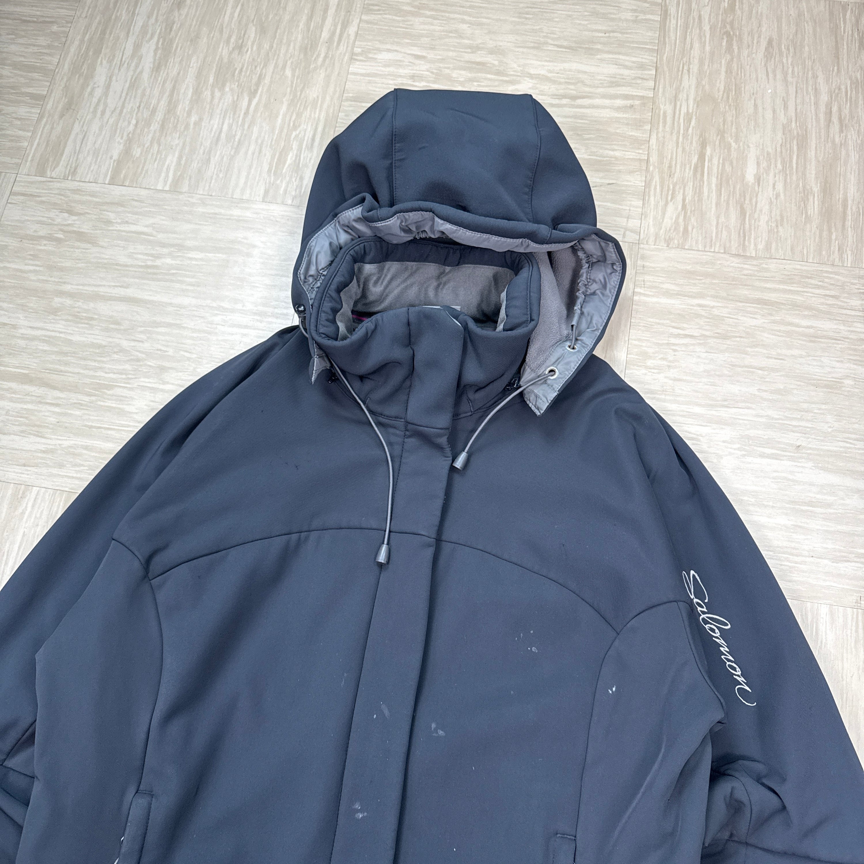 Salomon 2008 technical clima pro softshell ski jacket (L) wms