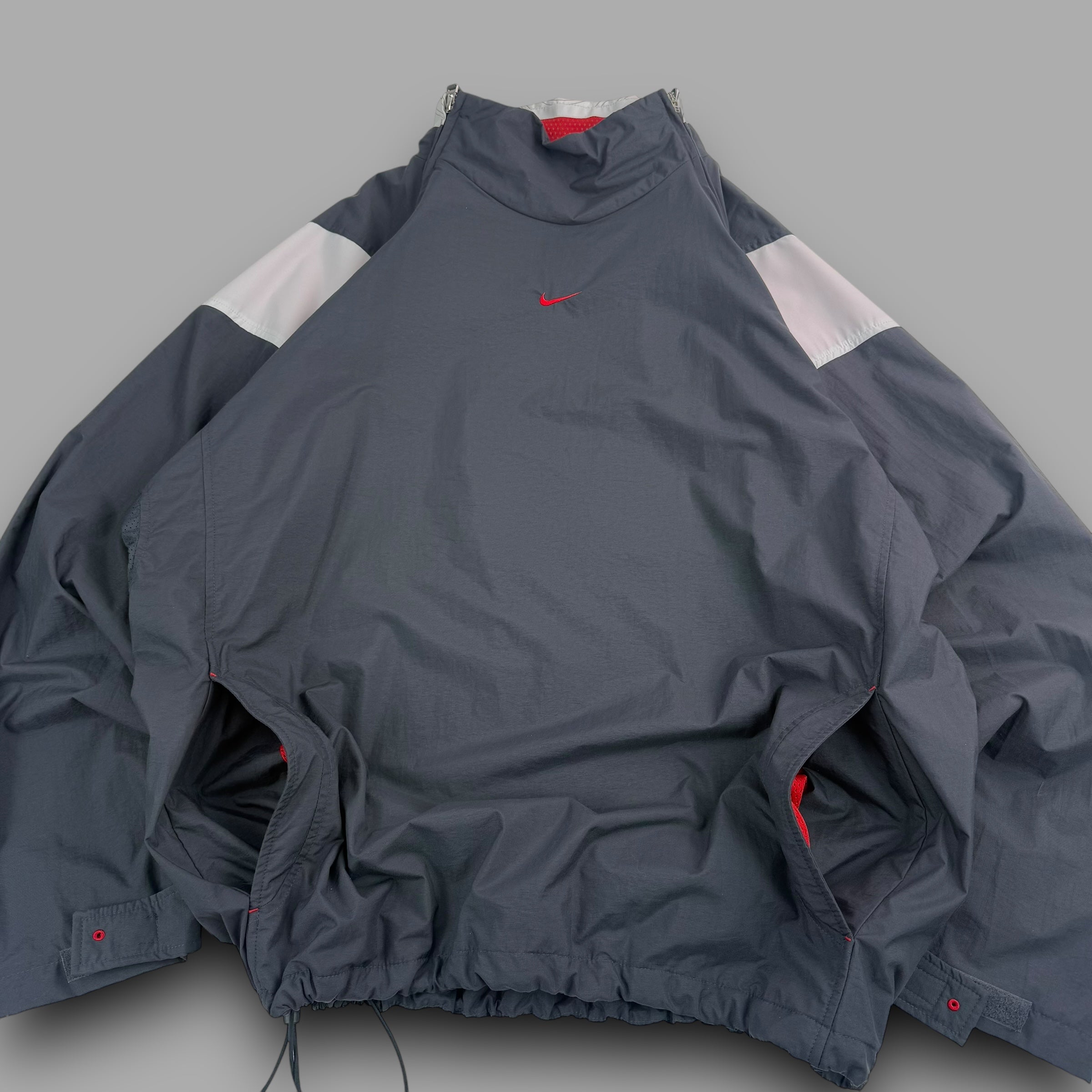 Nike 2000’s airmax technical dual-zip pullover track jacket (XL)