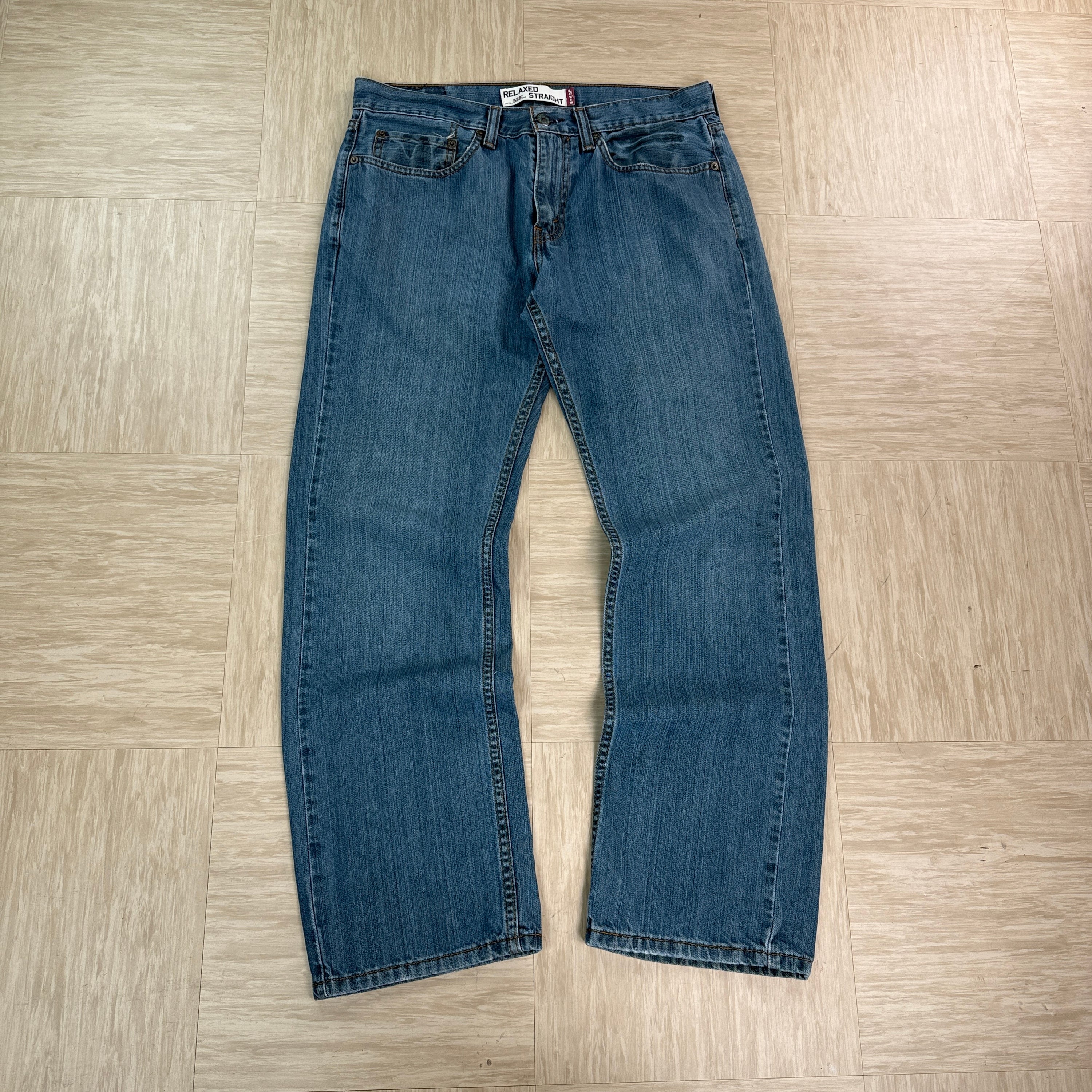 Levi's 559 2000's relaxed straight fit denim jeans (S)