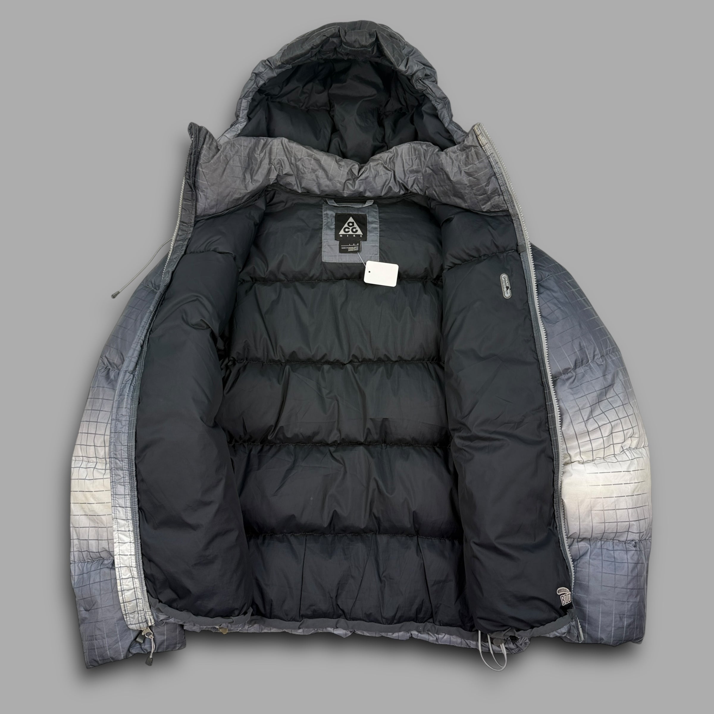 Nike ACG 2007 technical gradient downfilled puffer jacket (L)