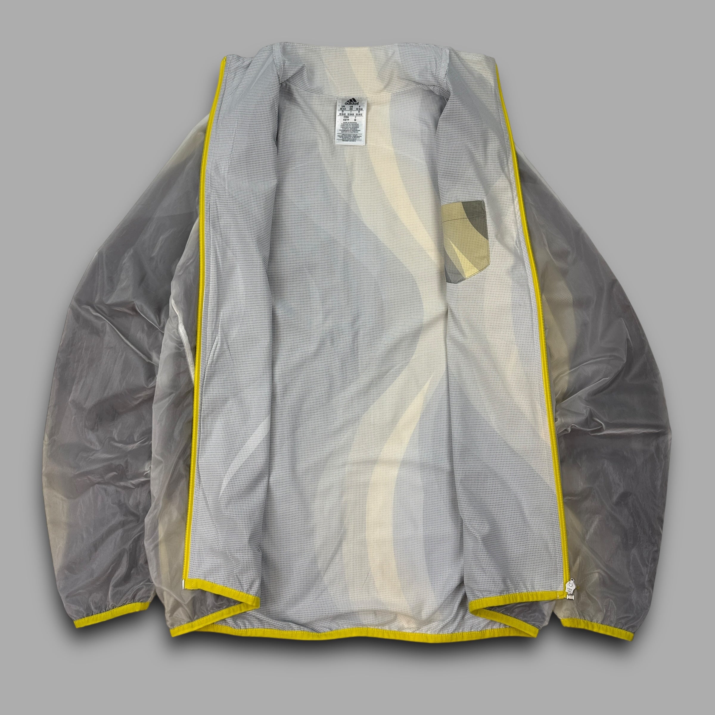 Adidas 2012 technical translucent full-zip track jacket (XS)