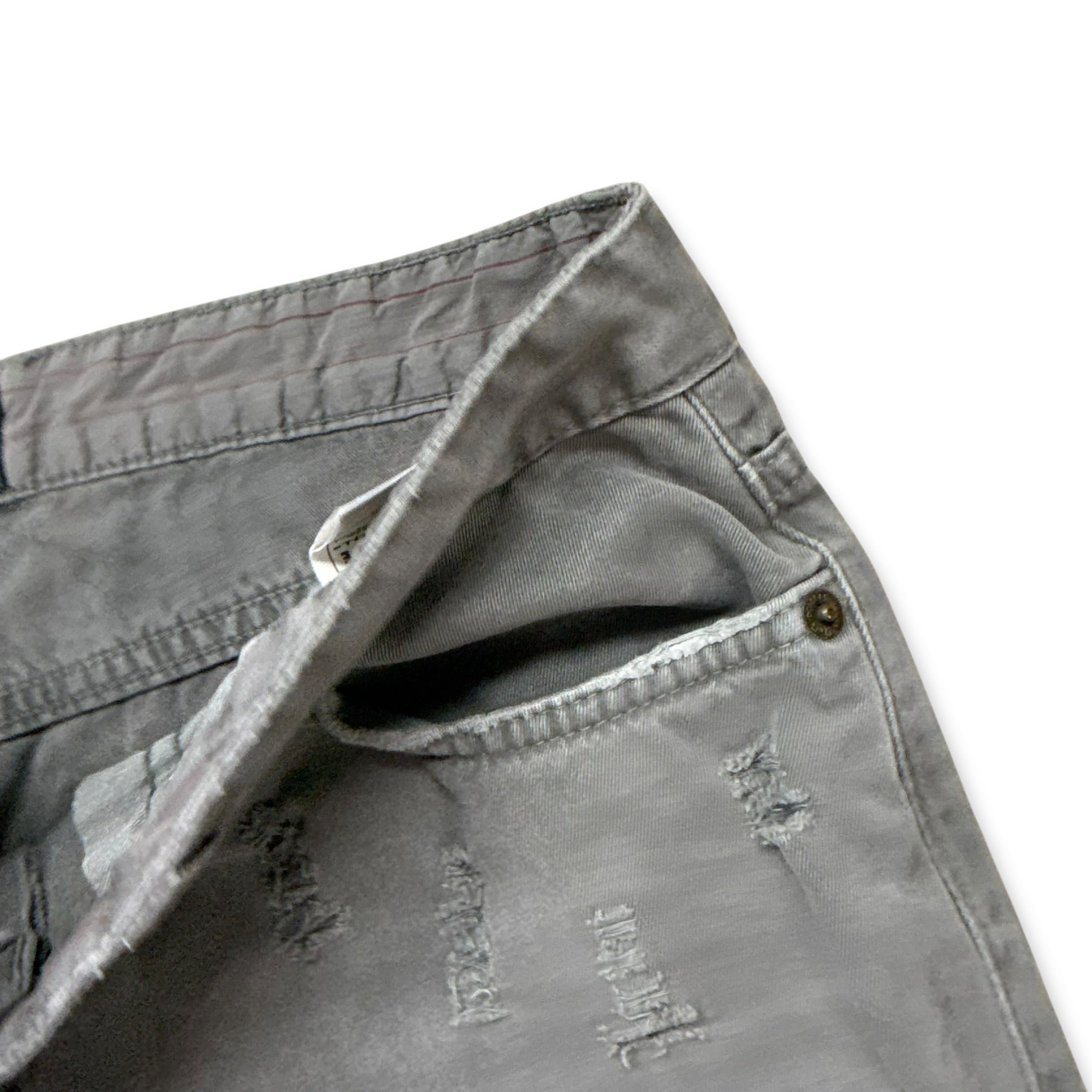 Dolce and gabanna 2000's relaxed straight leg baggy ripped denim jeans (M)