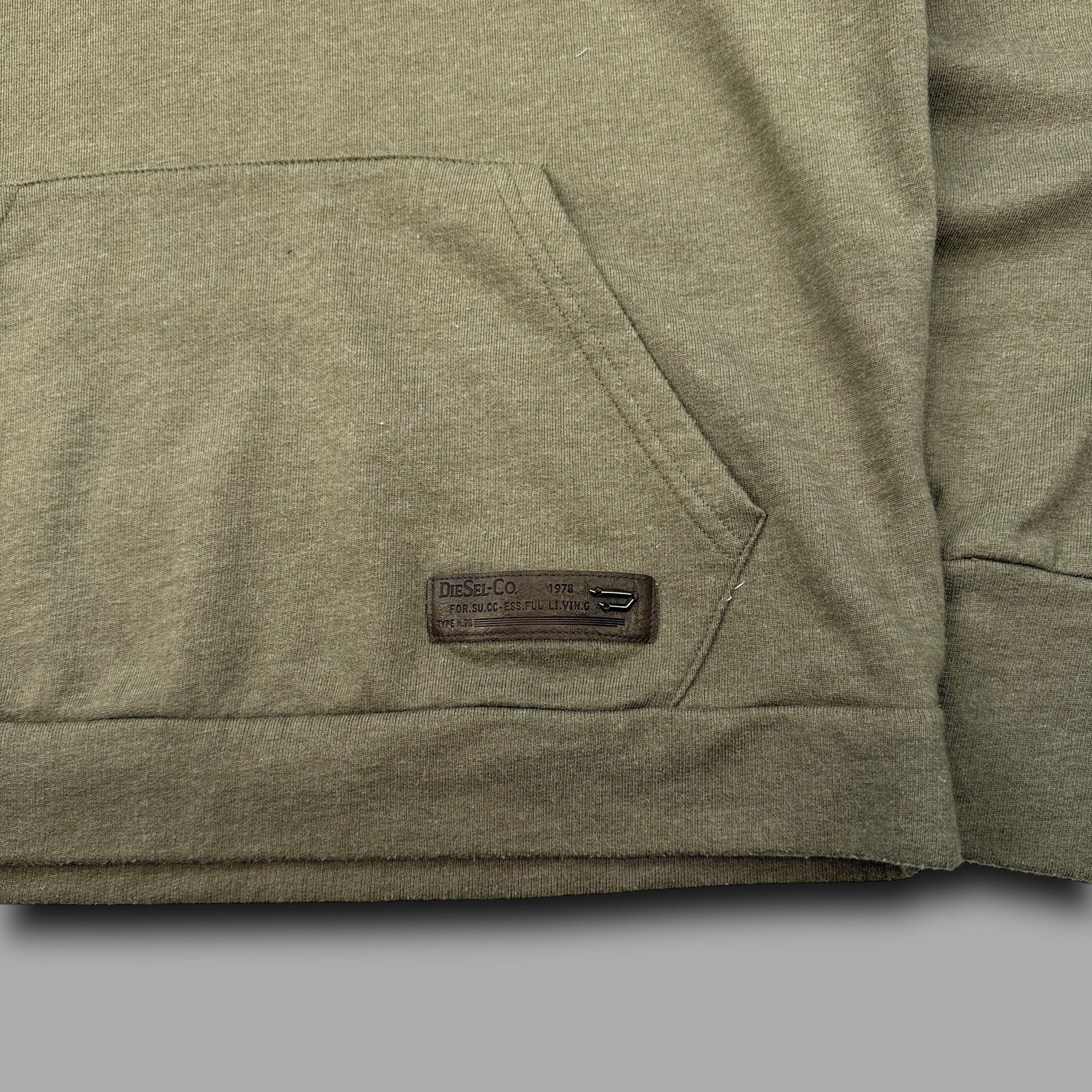 Diesel 2000's technical balaclava pullover hoodie (L)