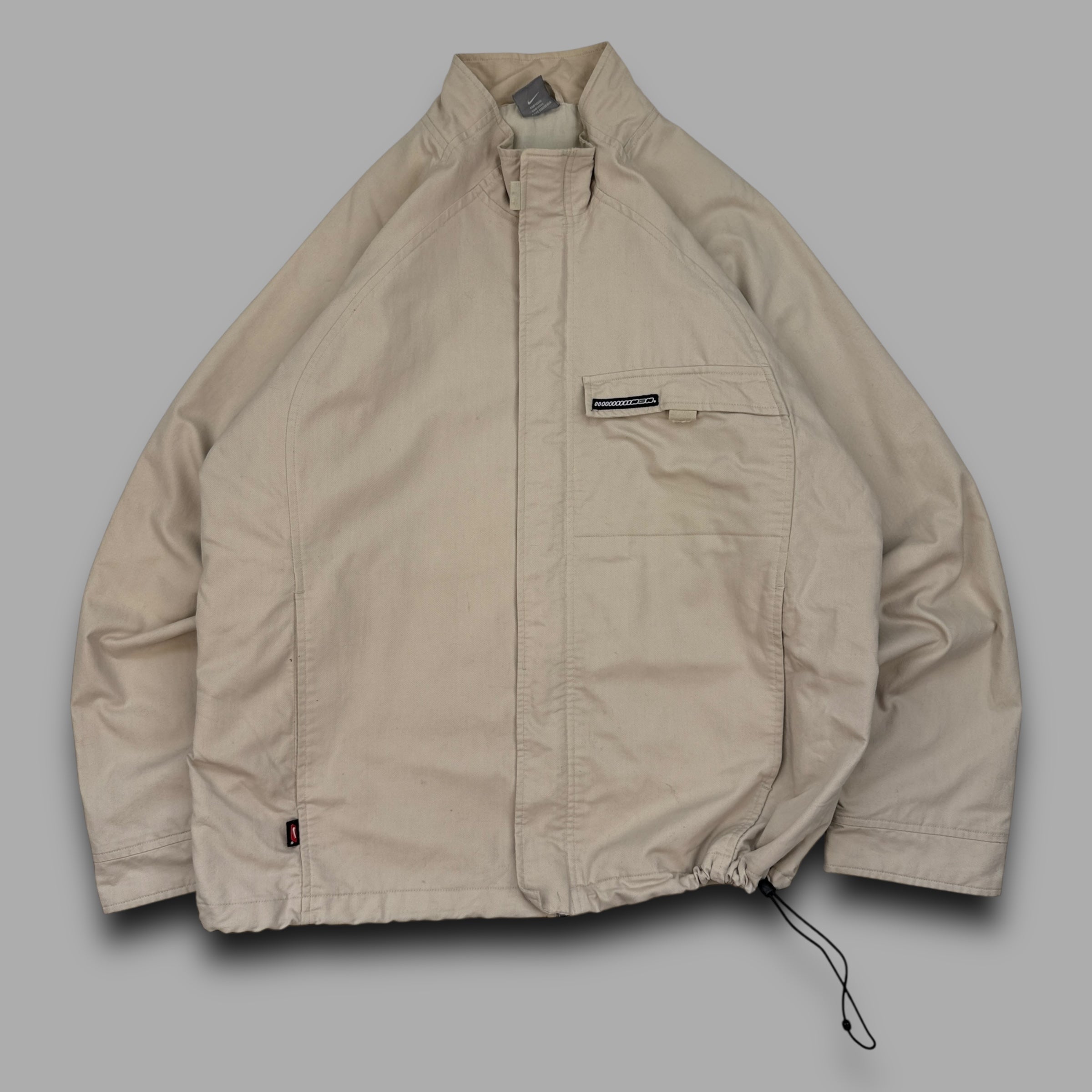 Nike 2000's special edition technical full zip coach jacket (L)