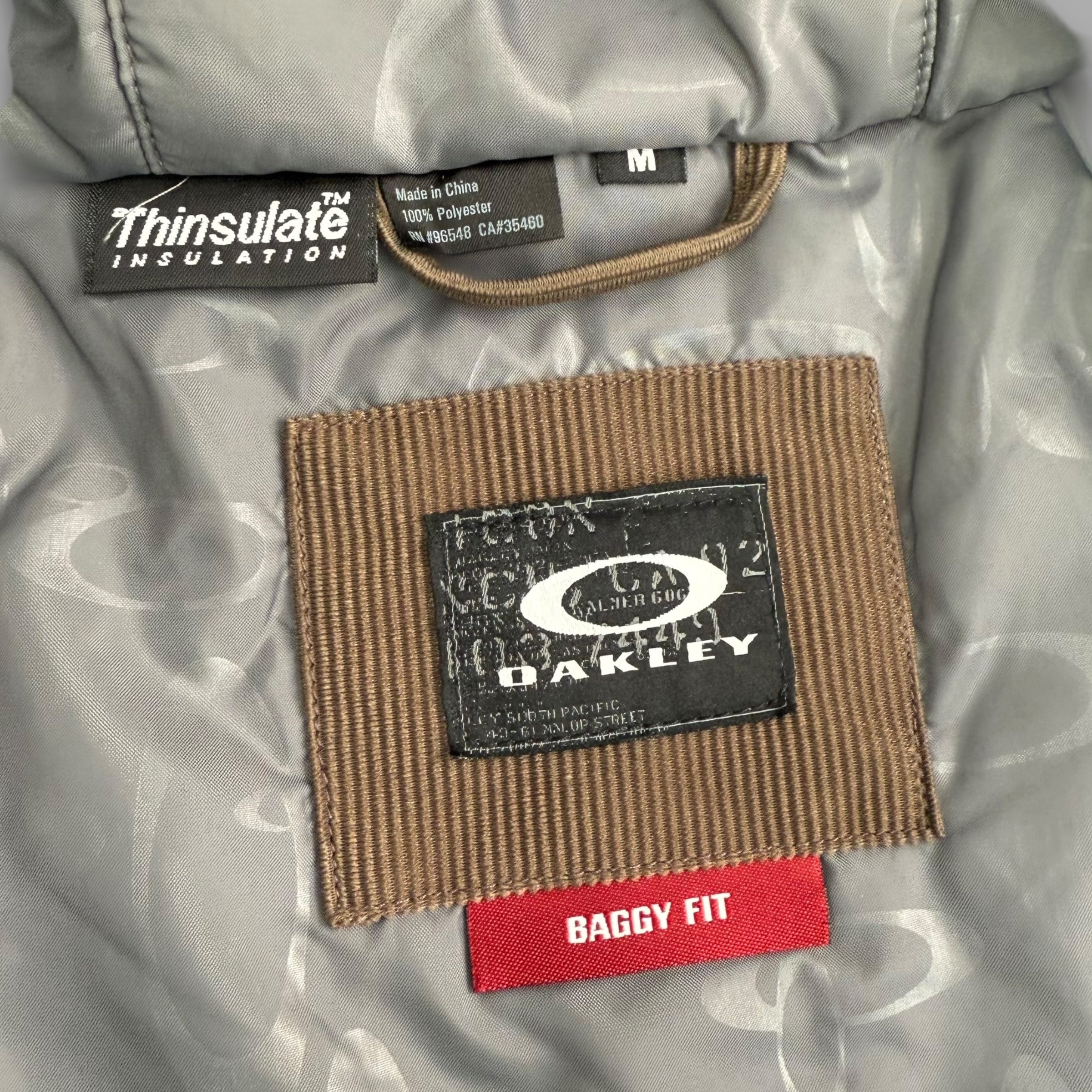 Oakley 2007 technical corduroy ski jacket (M-XL)