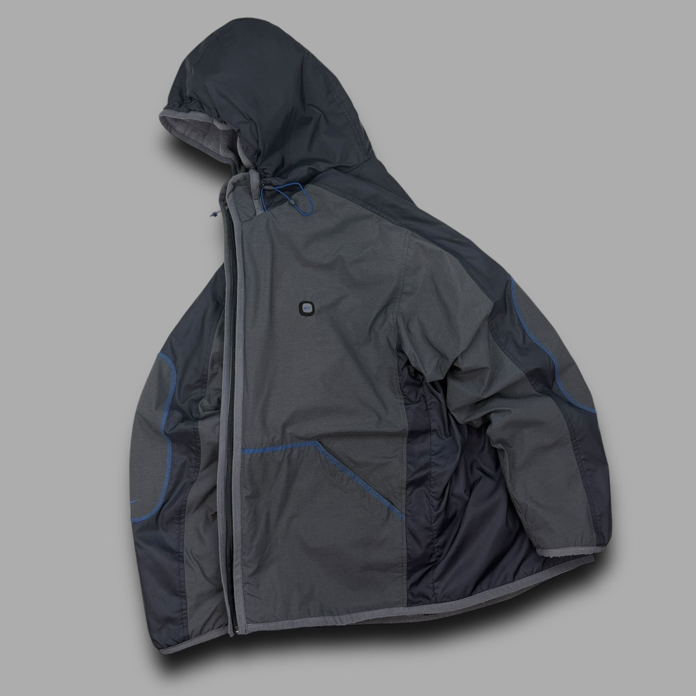 Nike presto 2000's technical panelled fleece lined jacket (S)