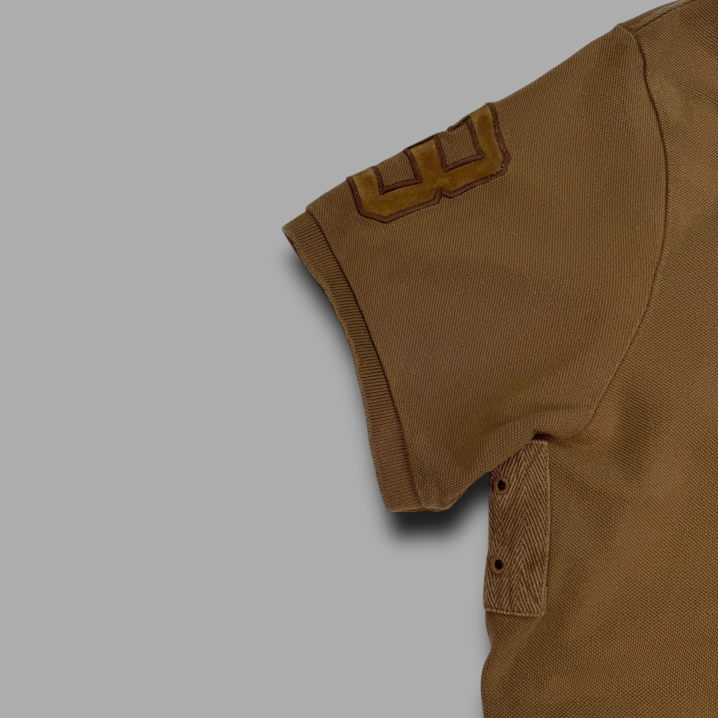 Ralph Lauren 2000's embroidered big pony polo shirt (L)