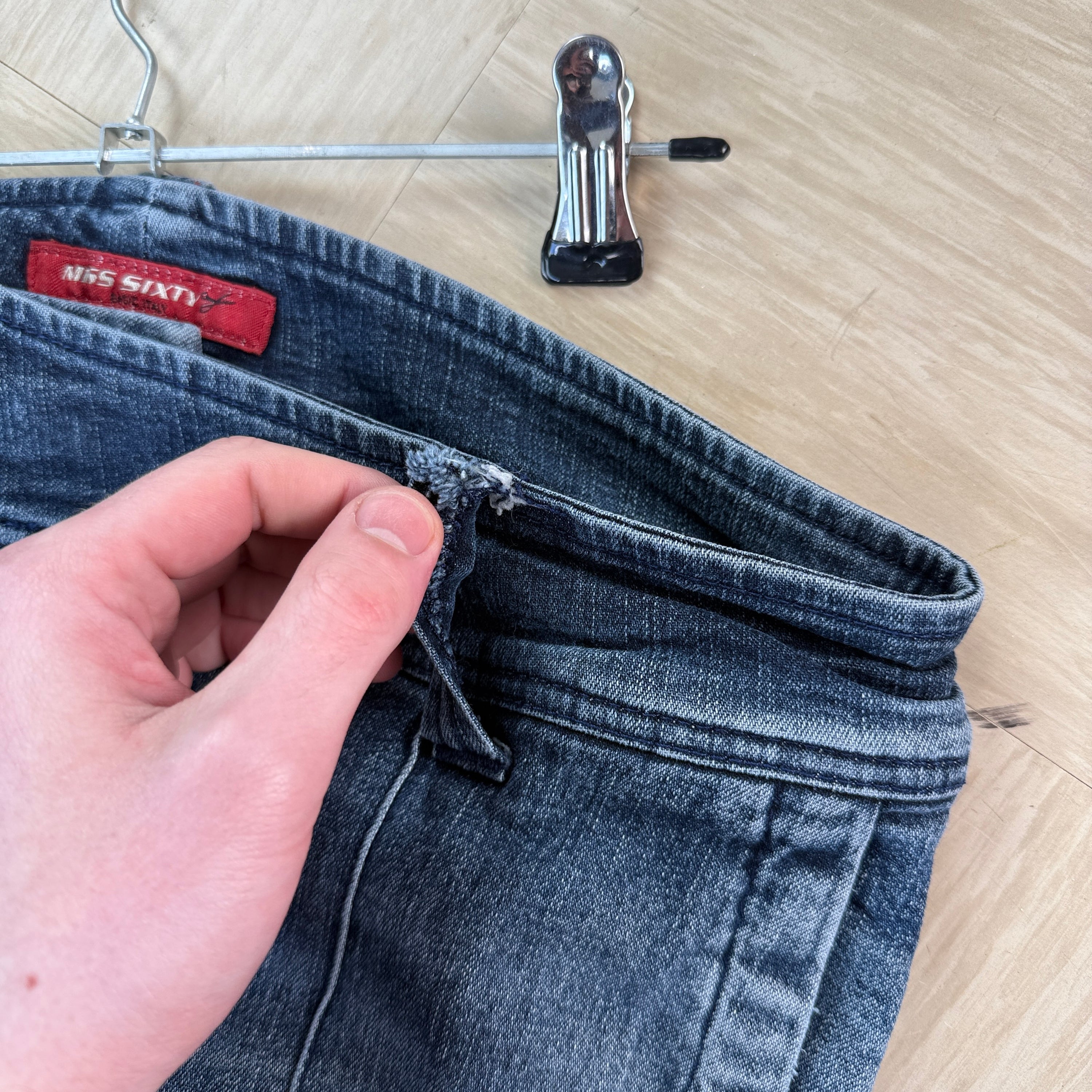 Miss sixty 2000's relaxed bootcut denim jeans (S-M)