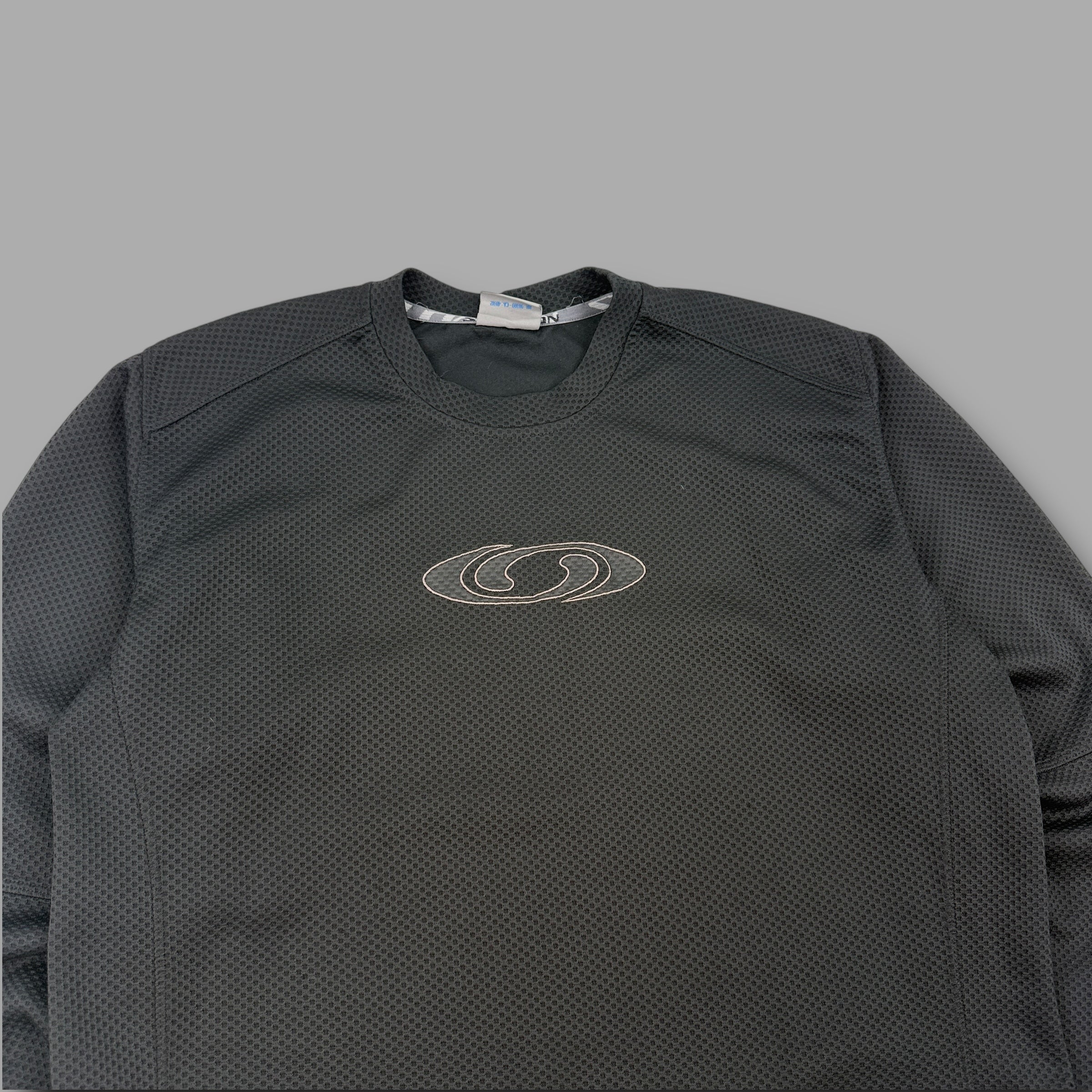 Salomon 2006 technical lightweight motomesh pullover sweatshirt (M)