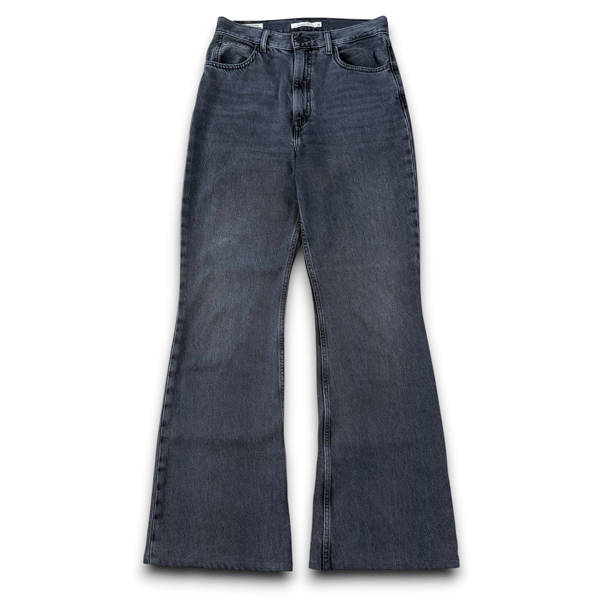 Levi's 2000's high waisted 70's denim flare jeans (S)