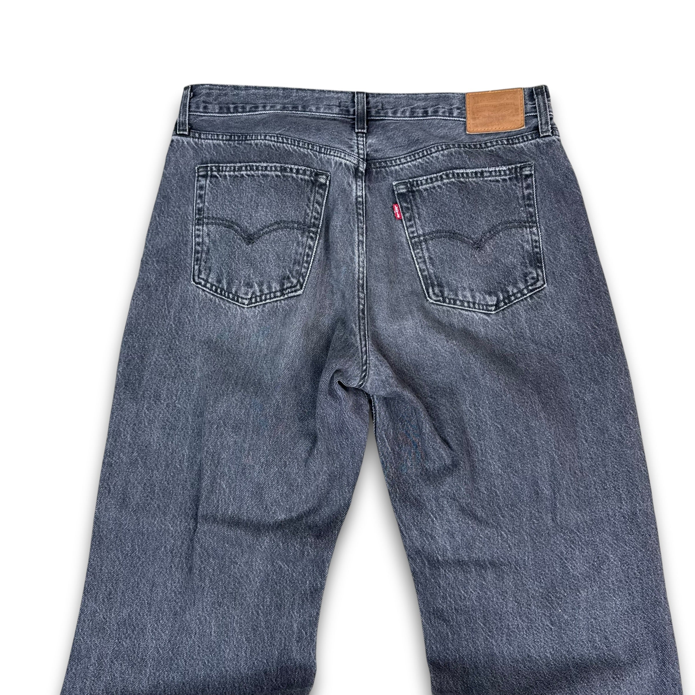 Levi's 2000's grey denim baggy bootcut jeans (M)