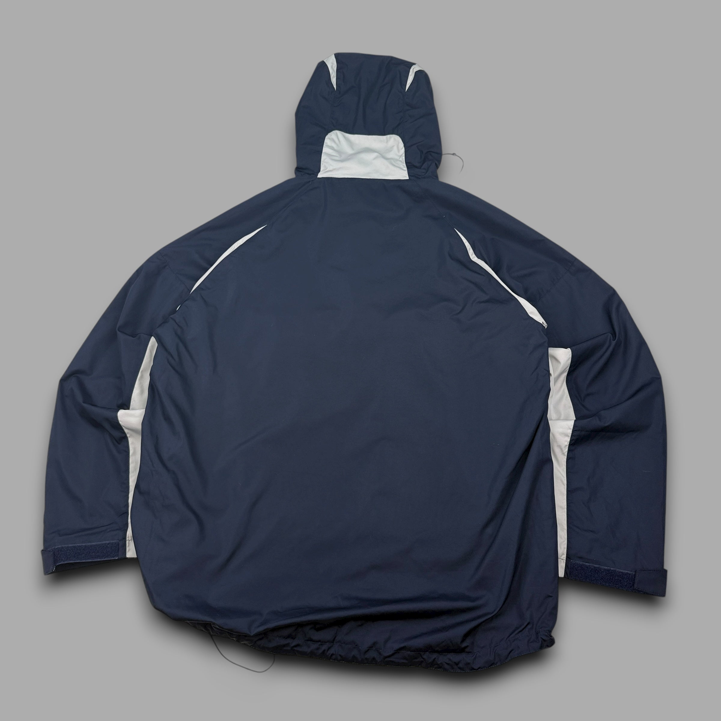 Nike shox 2000's technical panelled pullover 1/4 zip windbreaker (L)