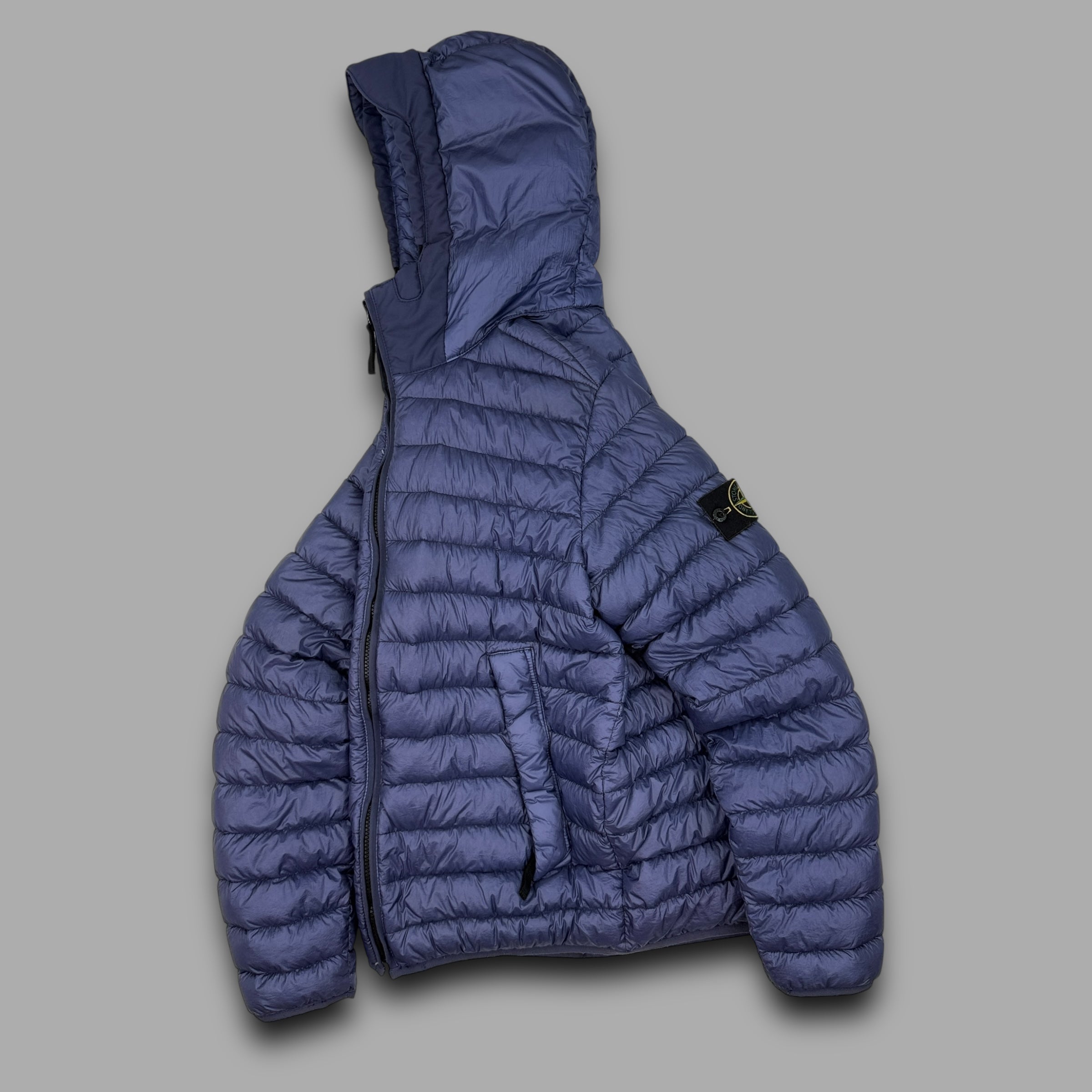 Stone island garment dyed downfilled puffer jacket (M)