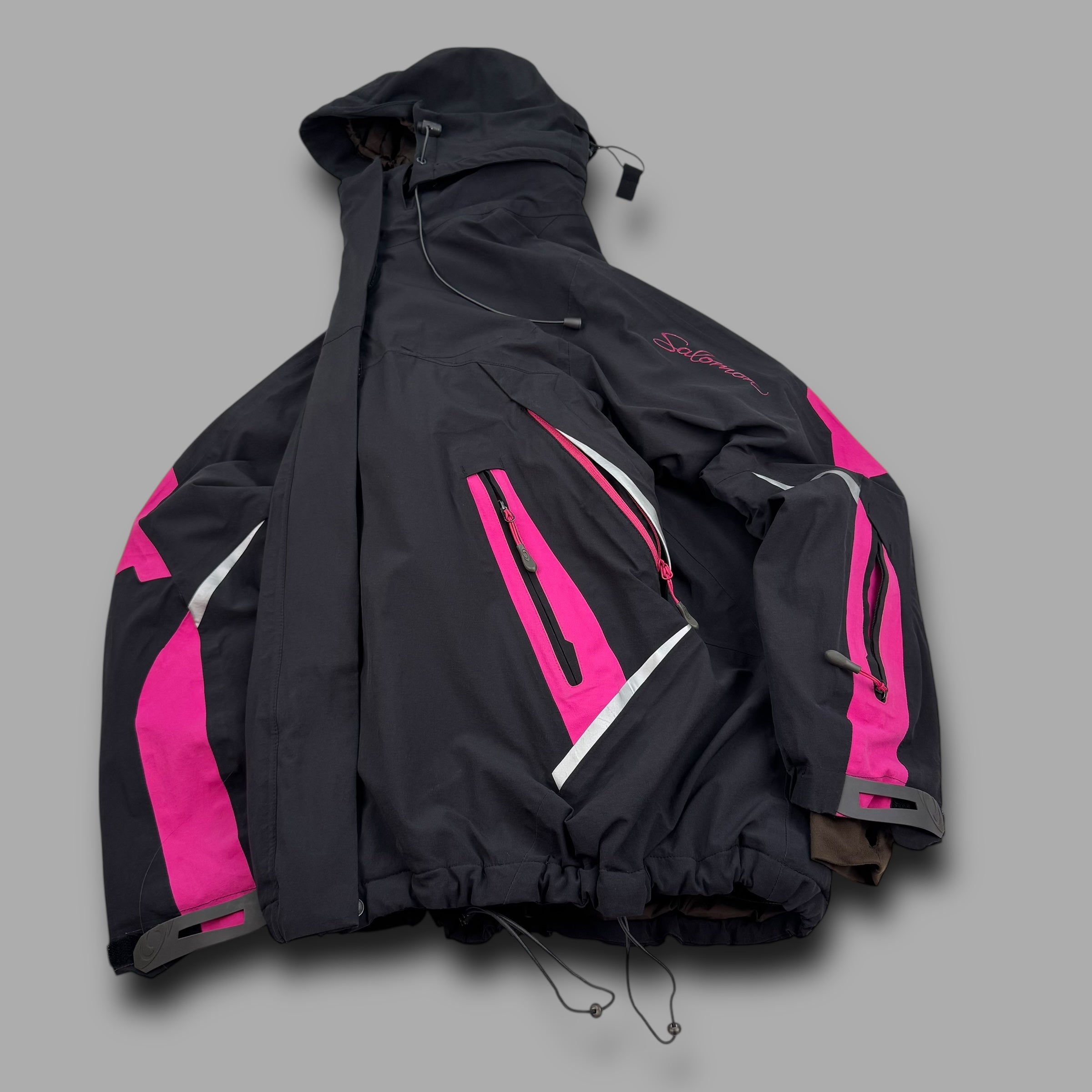 Salomon 2008 technical vented clima pro softshell ski jacket (M) wms