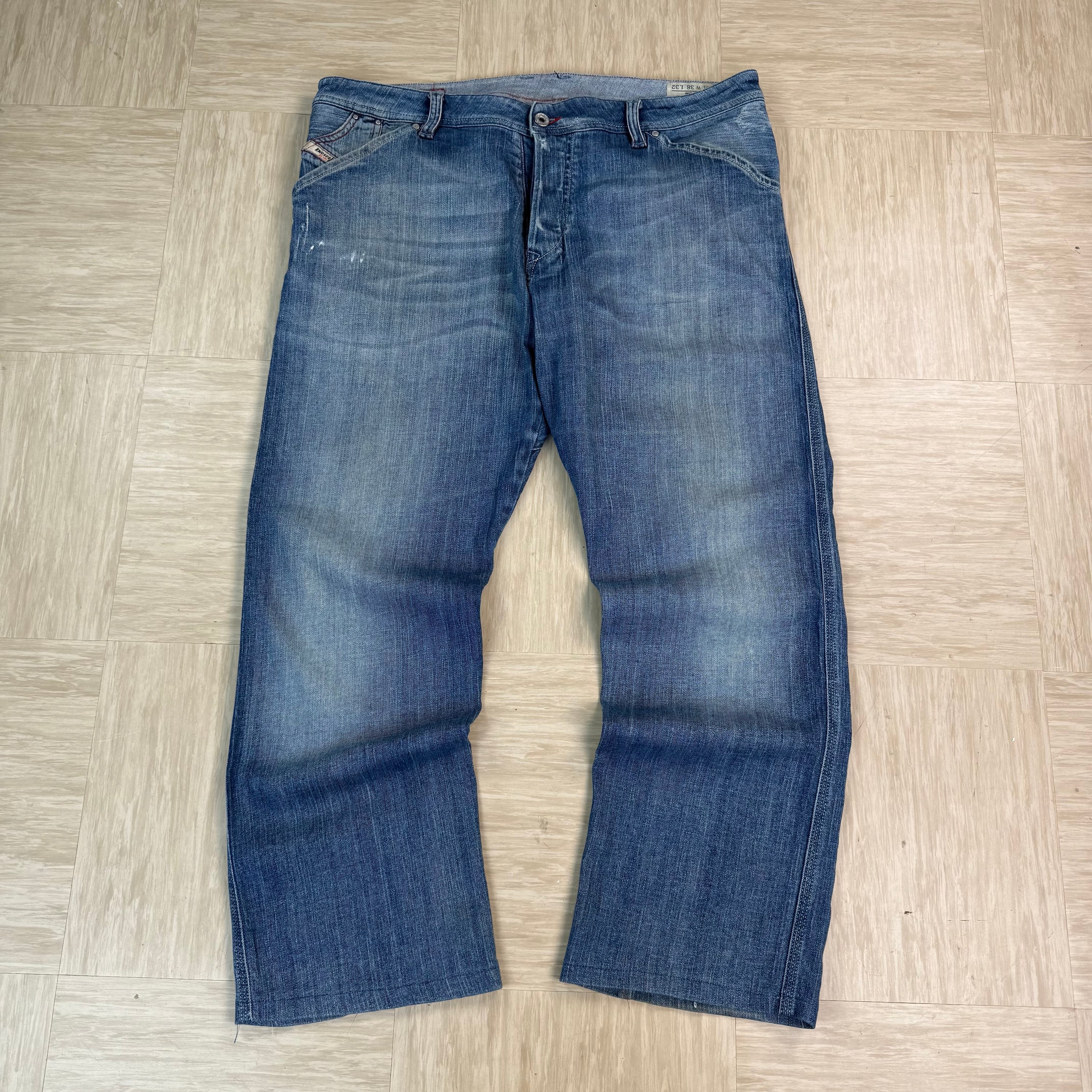 Diesel braddo 2000's loose fit denim carpenter jeans (M-L)