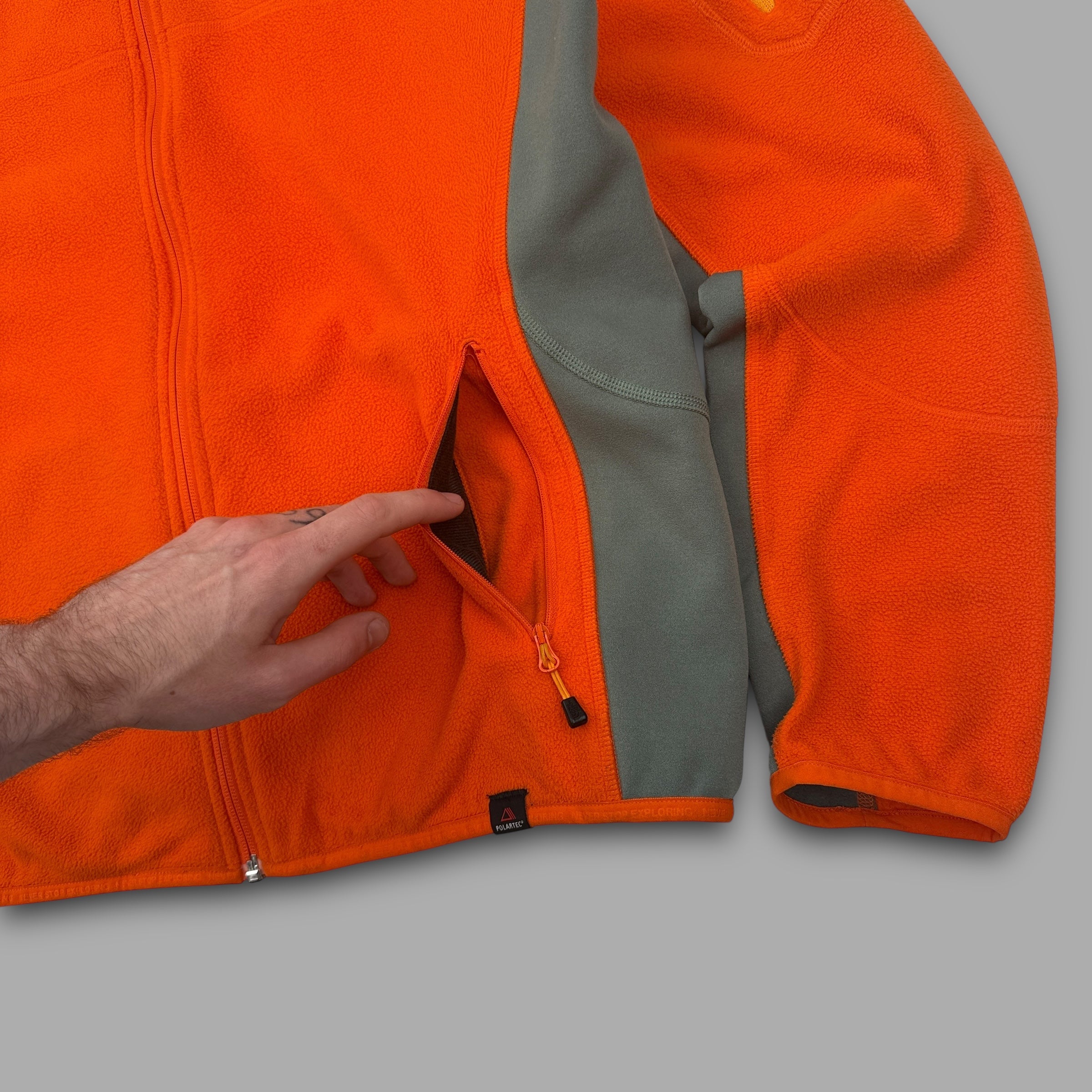 The north face 2015 full-zip midlayer fleece jacket (L)