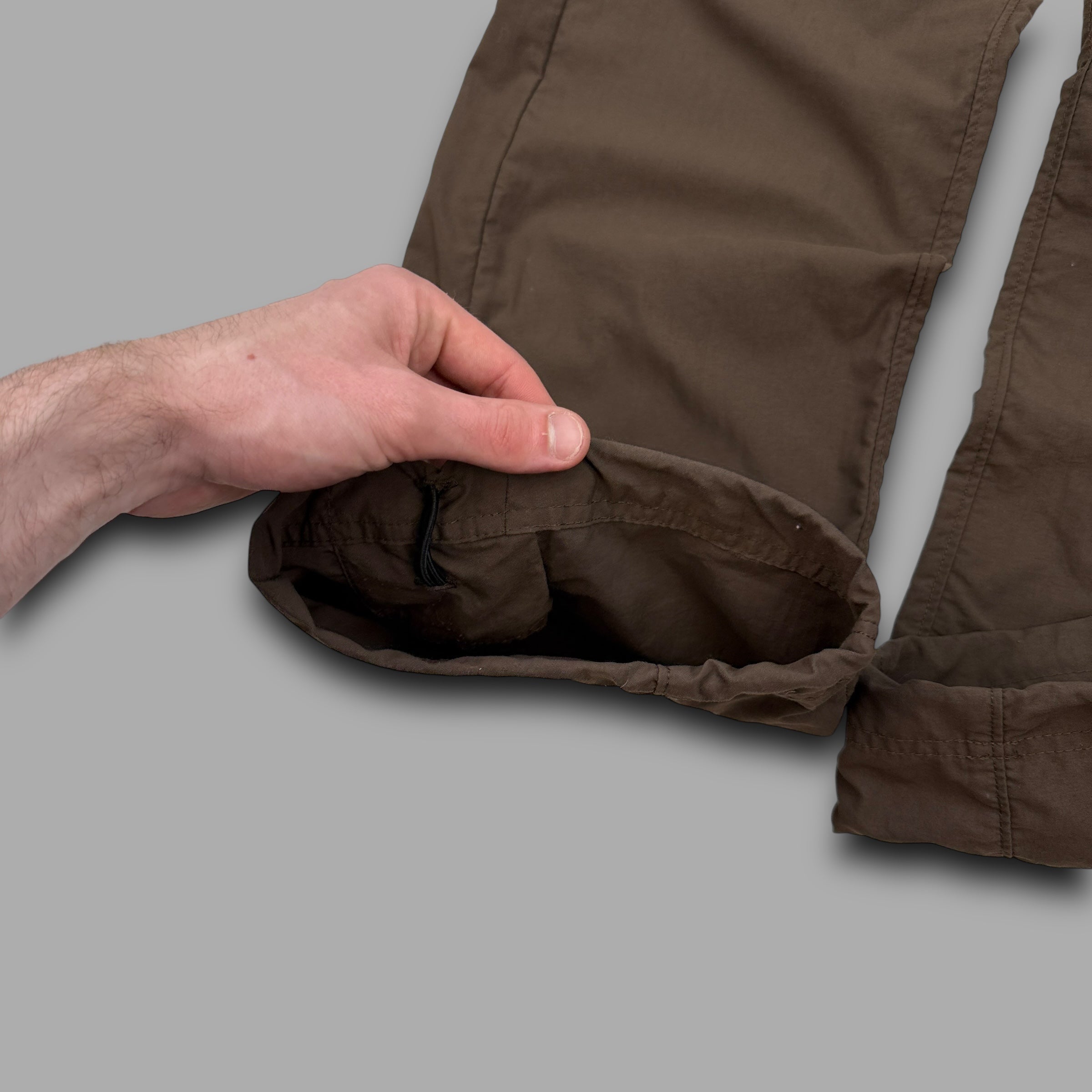 Mountain hardwear 2000's technical baggy hiking walking trousers (XS)