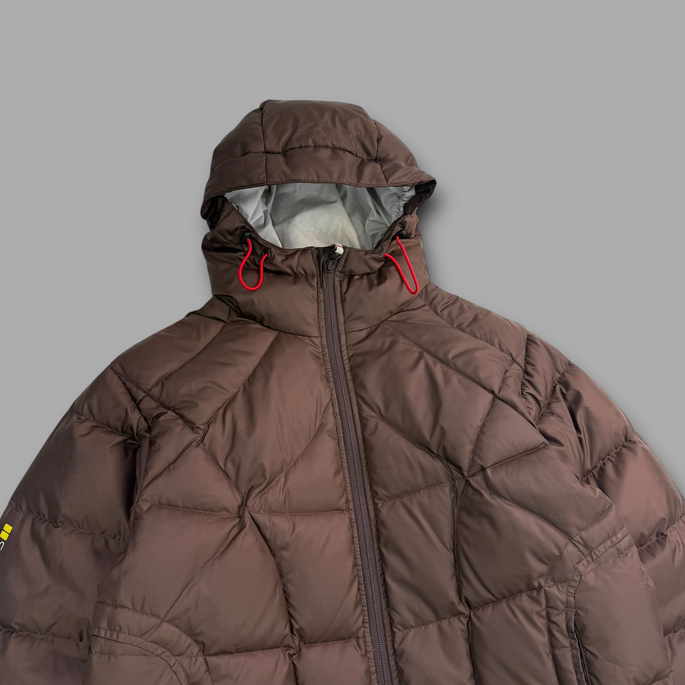 Berghaus 2000's technical panelled downfilled puffer jacket (M)