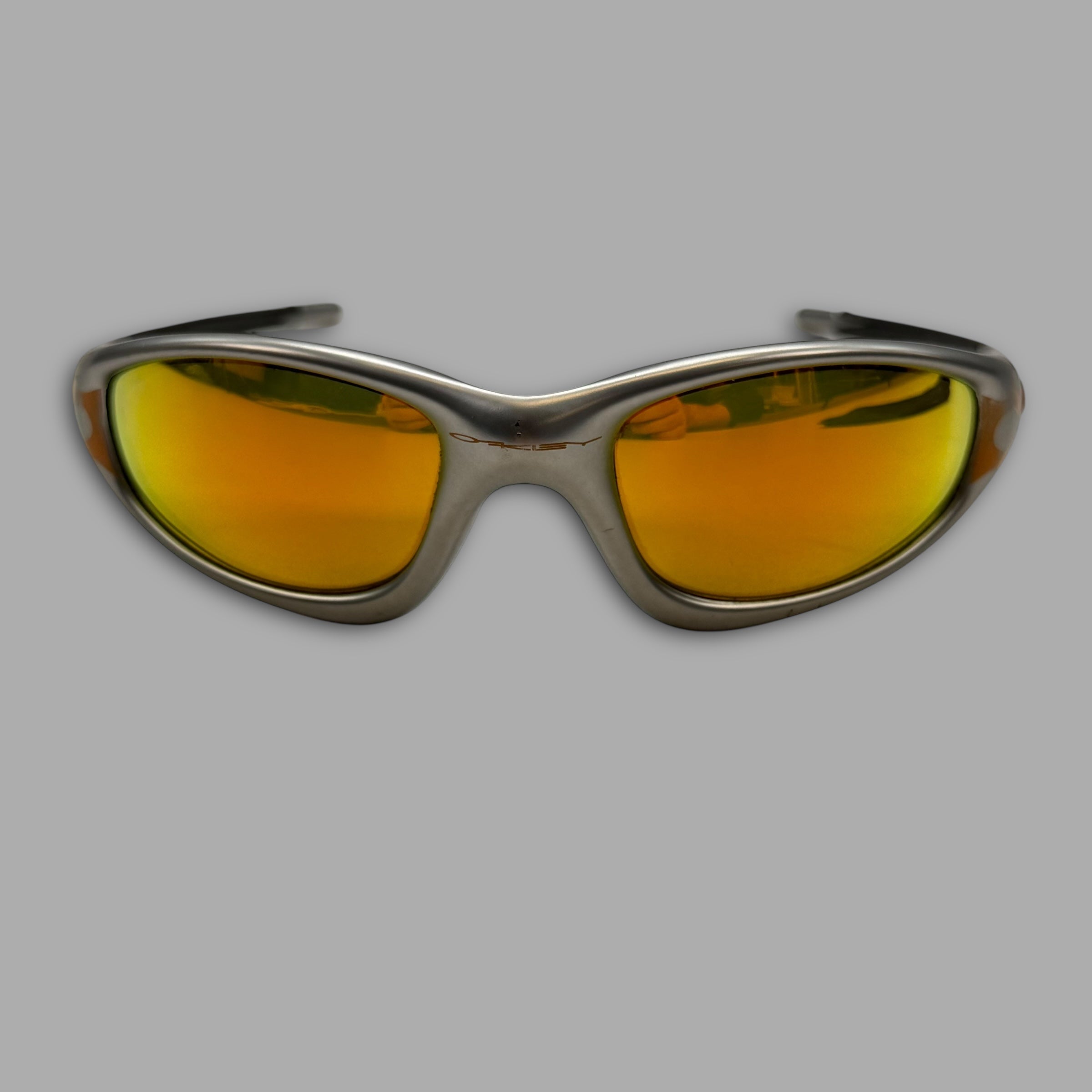 Oakley 1999 straight jacket flame red iridium (OS)