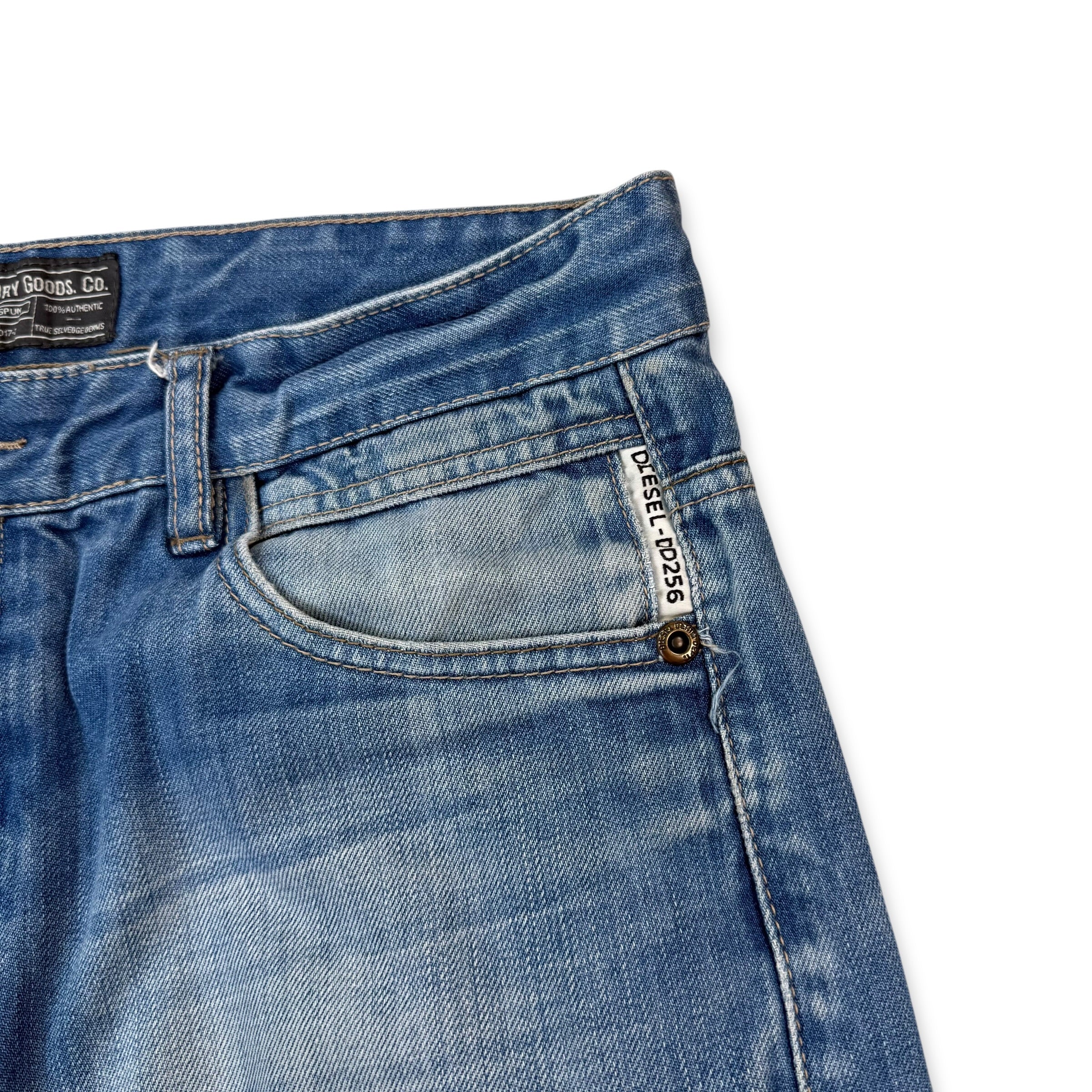 Diesel 1990's handmade ring spun denim bootcut jeans (M-L)