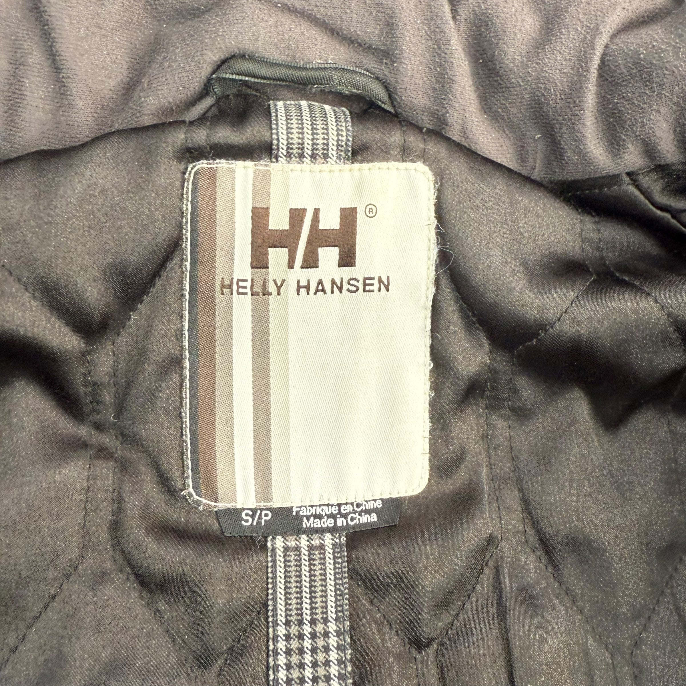 Helly Hanson 2000's technical plaid ski jacket (S) wms