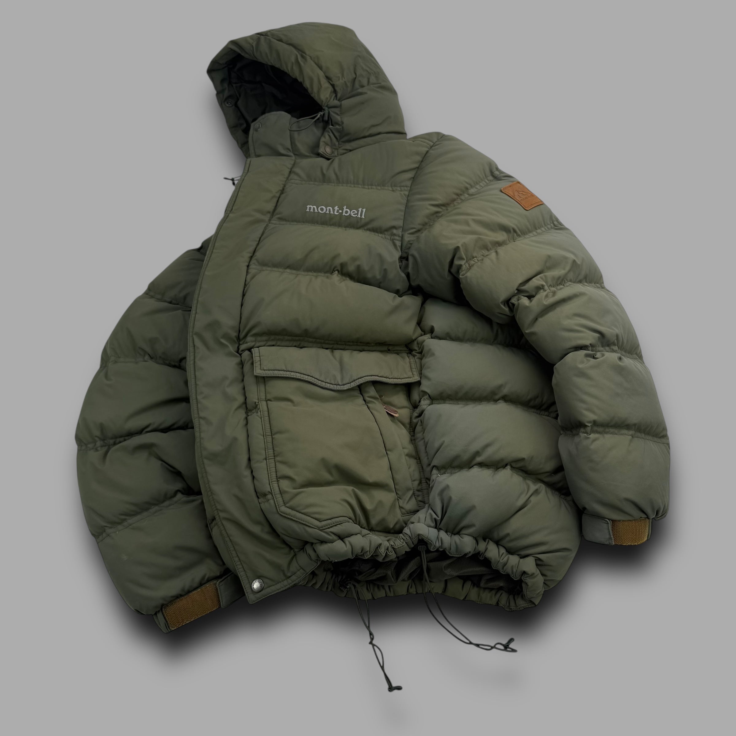 Montbell 2000's technical down-filled puffer jacket (M)