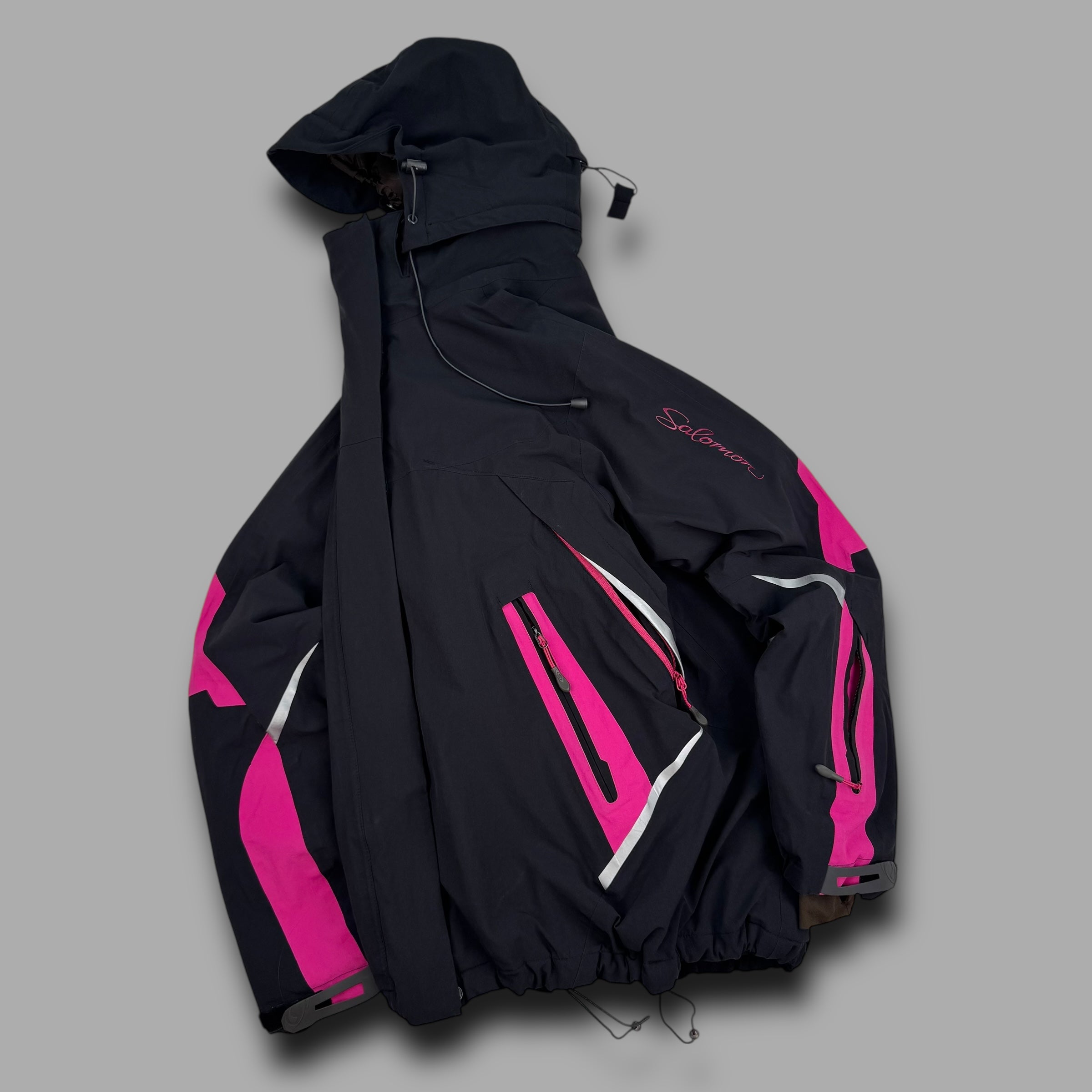 Salomon 2008 technical vented clima pro softshell ski jacket (M) wms