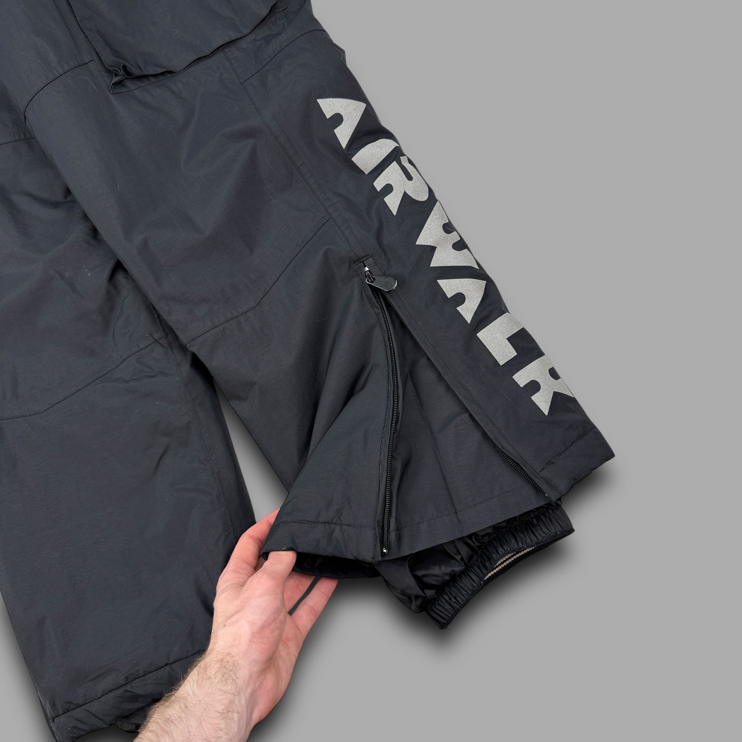 Airwalk 2000's technical baggy nylon ski sallopettes (S)