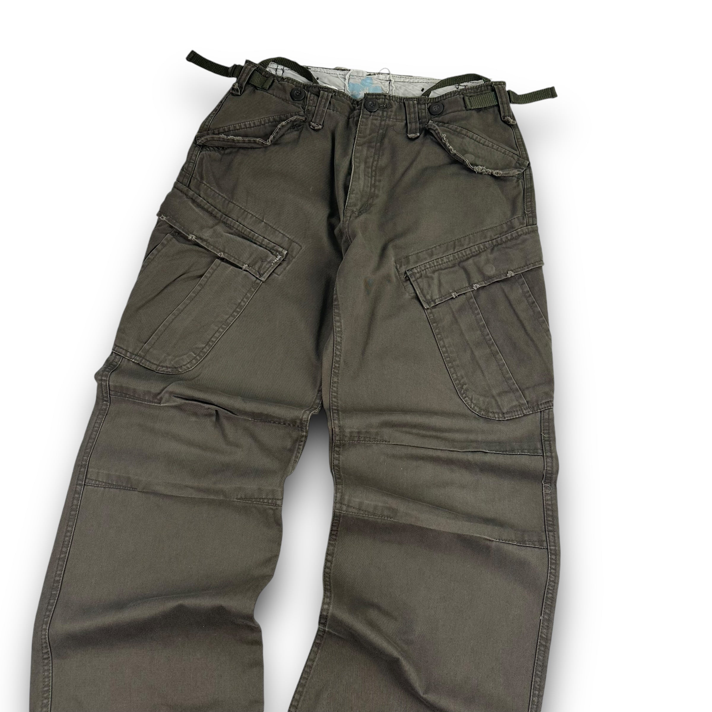 Burton 2000's baggy wide leg cargo bottoms (S-L)