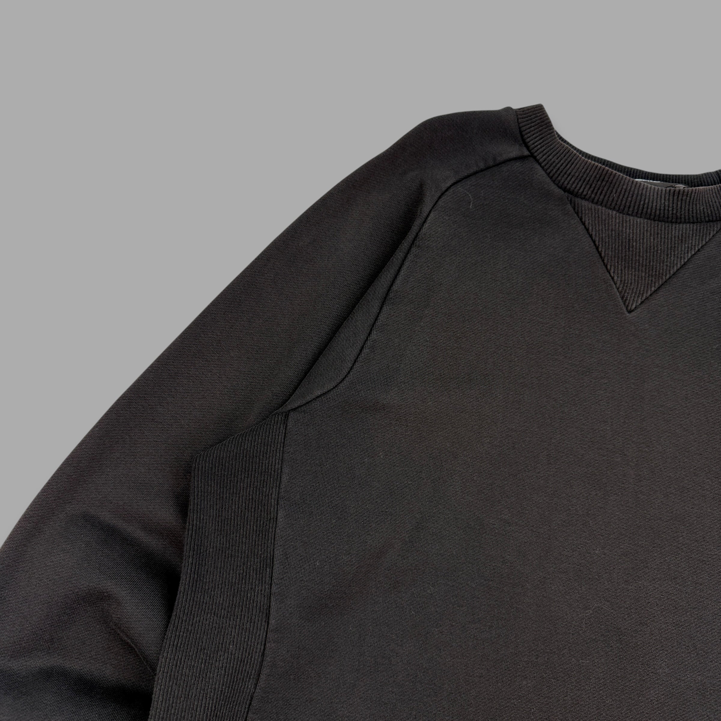 Yohji Yamamoto 2016 panelled pullover graphic Y3 sweatshirt (M)