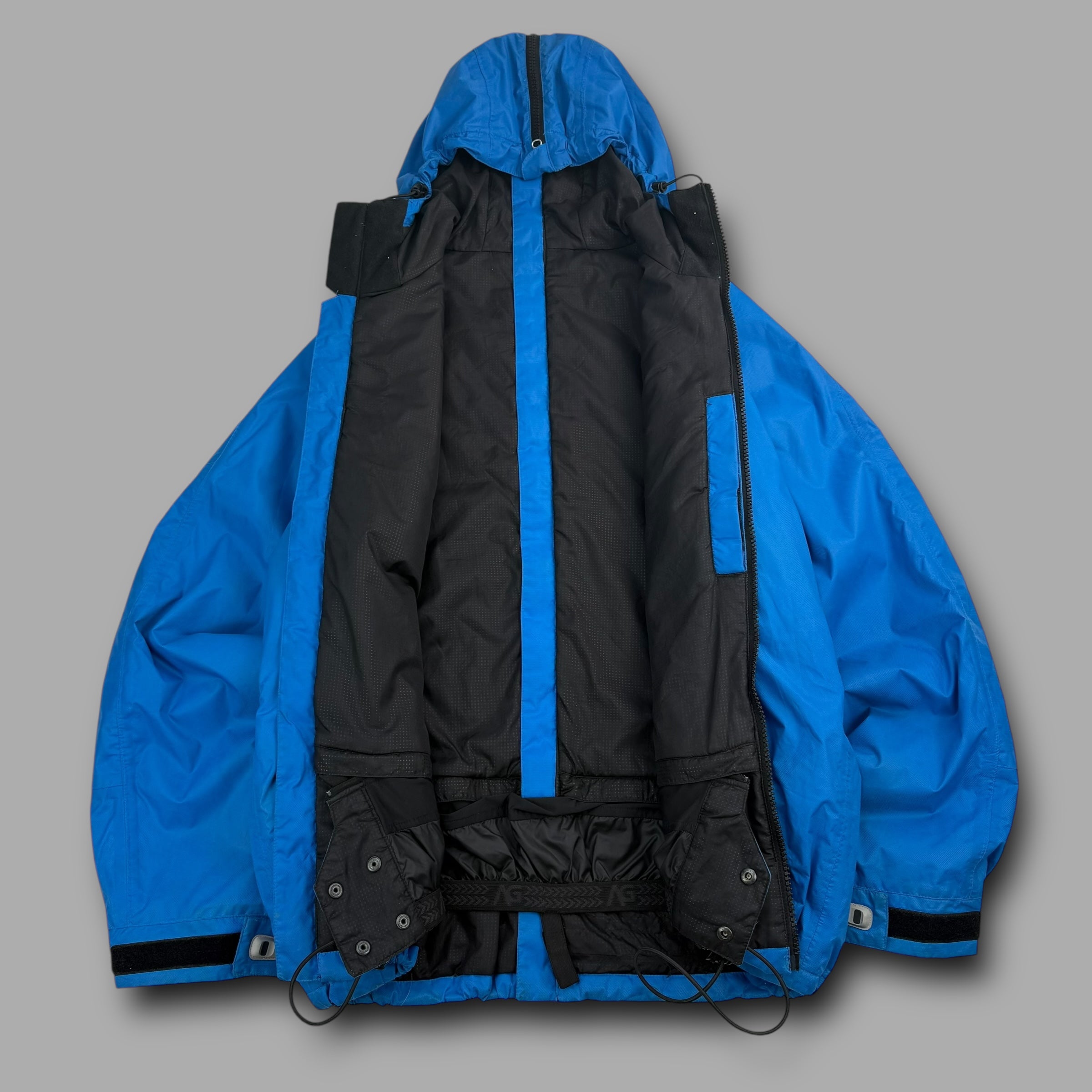 Burton analog 2000's technical back zip ski jacket (L-XL)