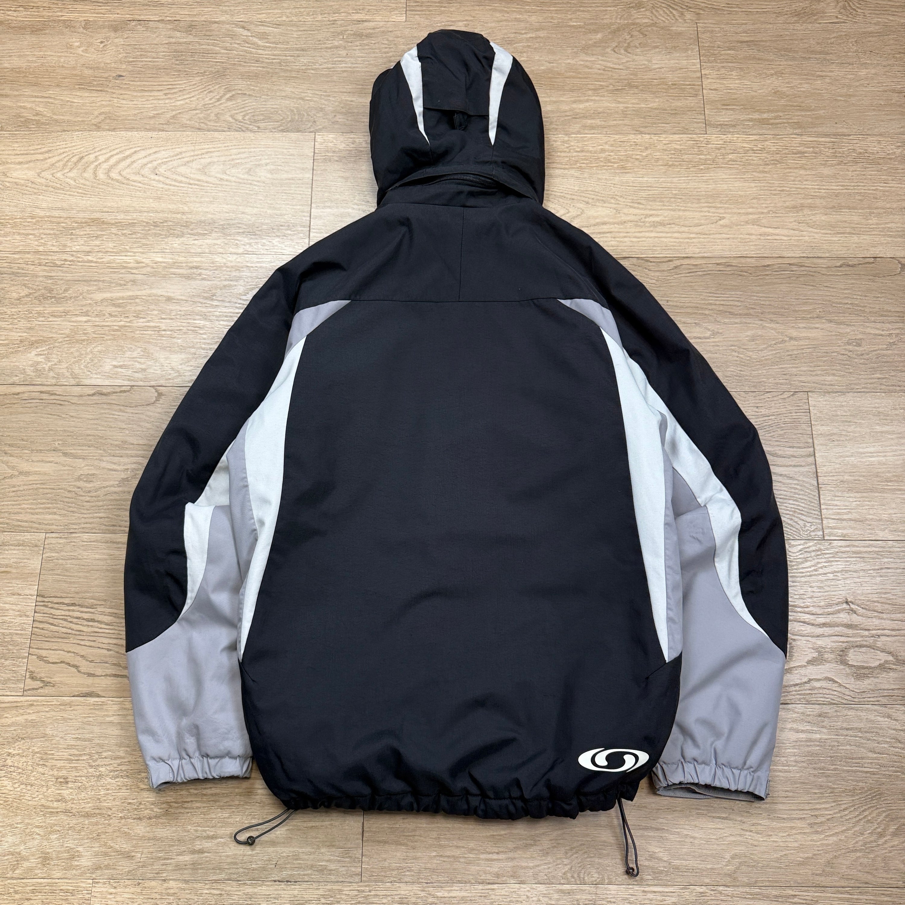 Salomon 2006 technical vented softshell panelled ski jacket (L) wms